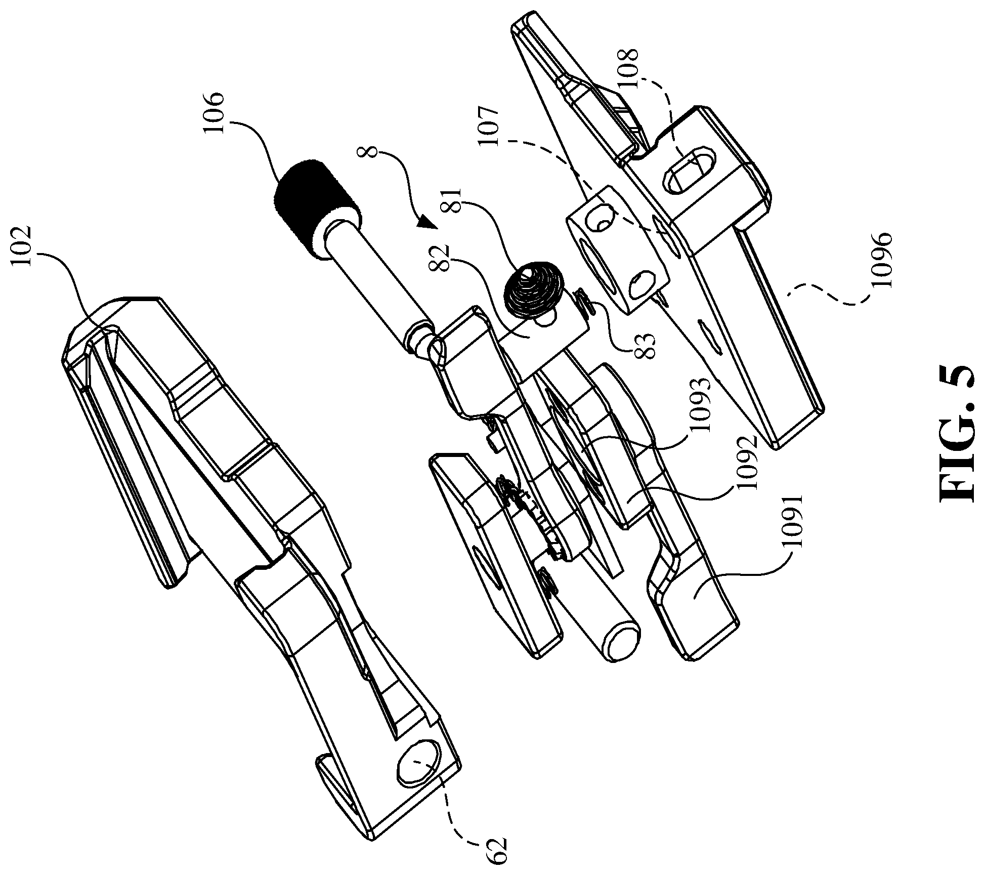 Patent US12332553 Figure 5 – Adapter, connecting mechanism, and photographic device
