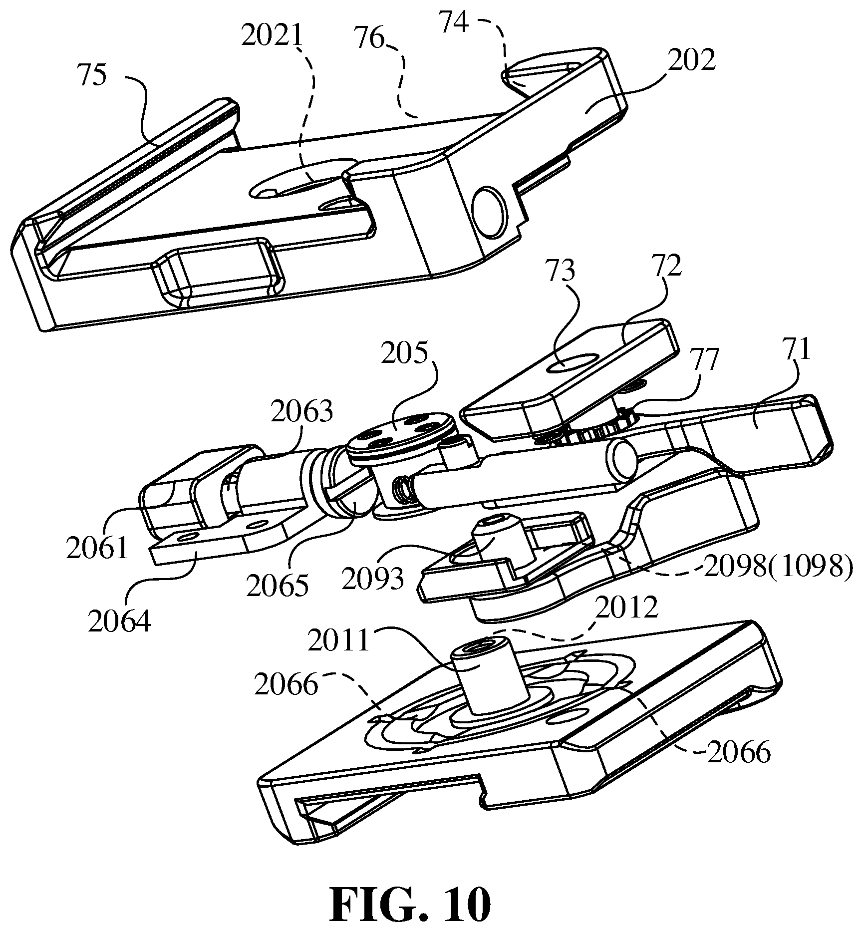Patent US12332553 Figure 10 – Adapter, connecting mechanism, and photographic device