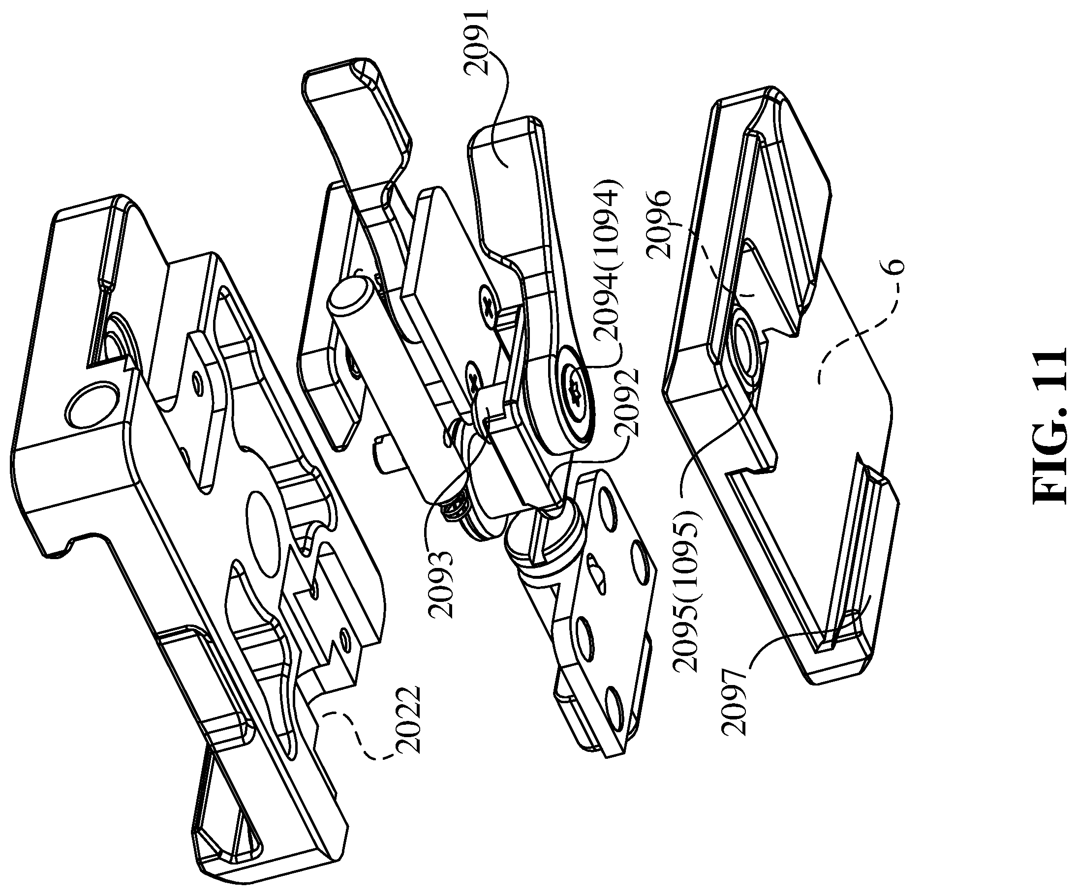 Patent US12332553 Figure 11 – Adapter, connecting mechanism, and photographic device