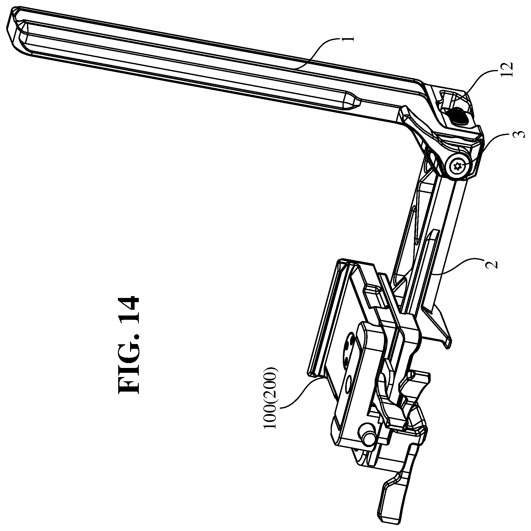 Patent US12332553 Figure 14 – Adapter, connecting mechanism, and photographic device