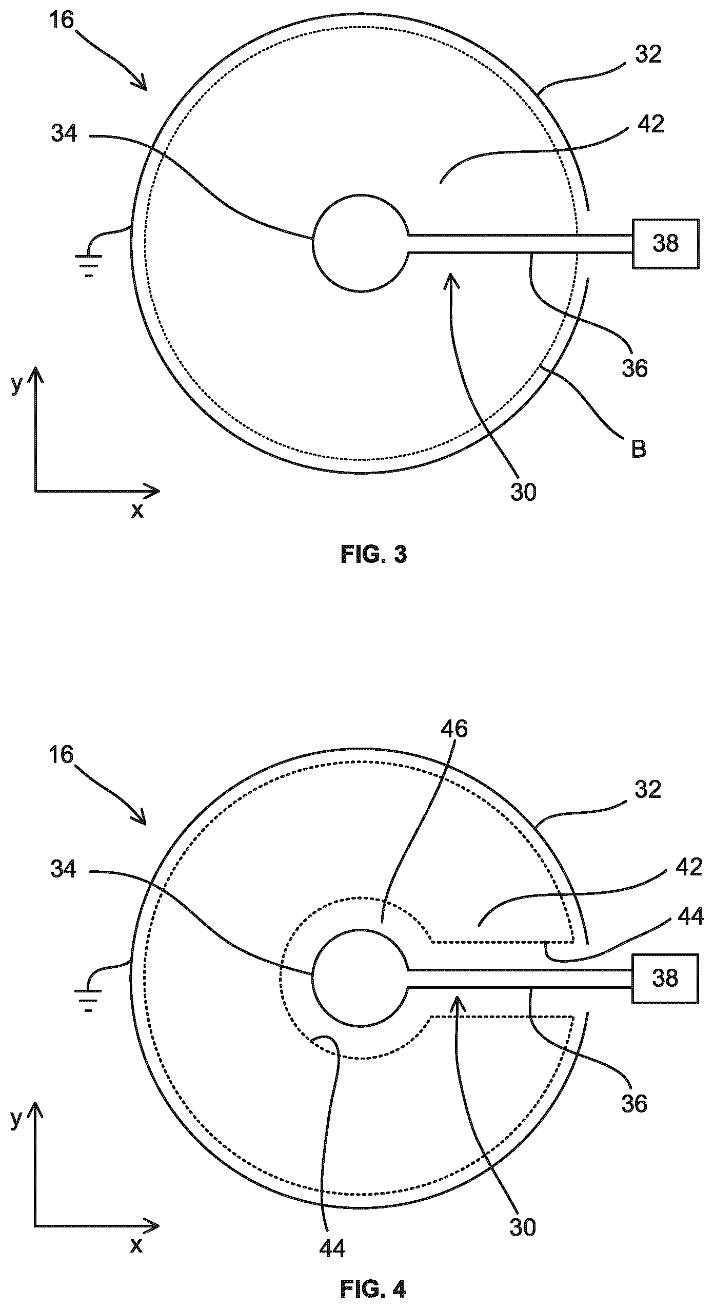 Patent US12332570 Figure 3 – Lithographic system provided with a deflection apparatus for changing a trajectory of particulate debris