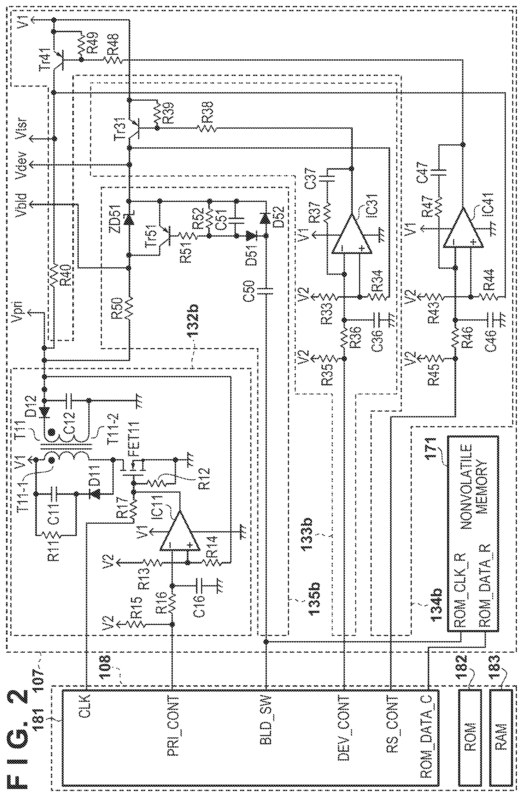 Patent US12332577 Figure 2 – Voltage generating apparatus and image forming apparatus