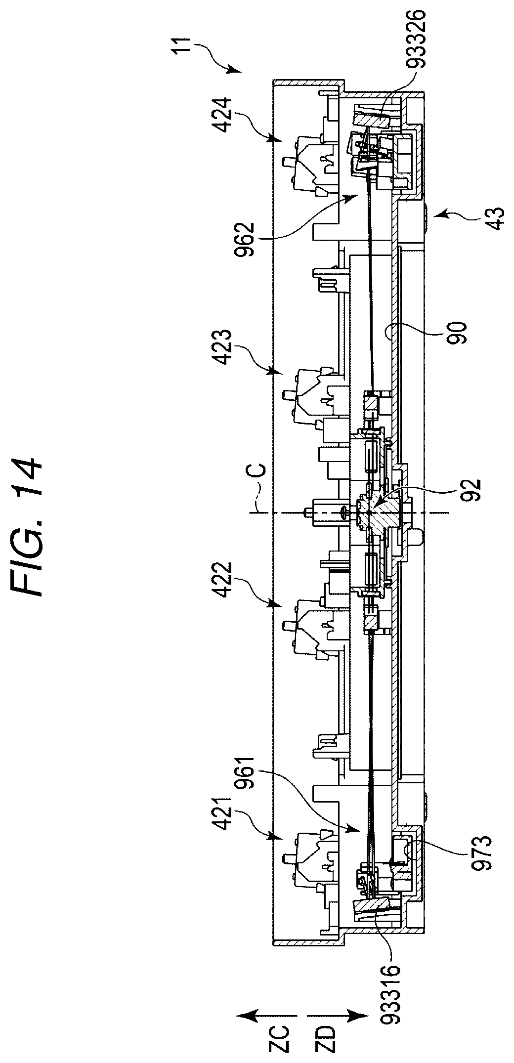 Patent US12332578 Figure 11 – Optical scanning device