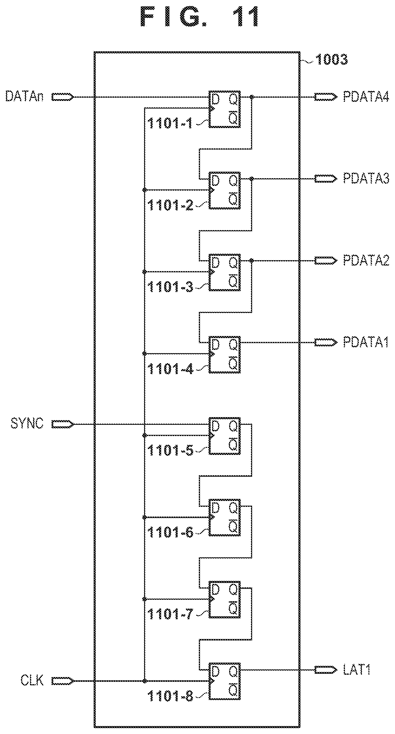 Patent US12332579 Figure 11 – Light emitting chip including a plurality of light emitting units and image forming