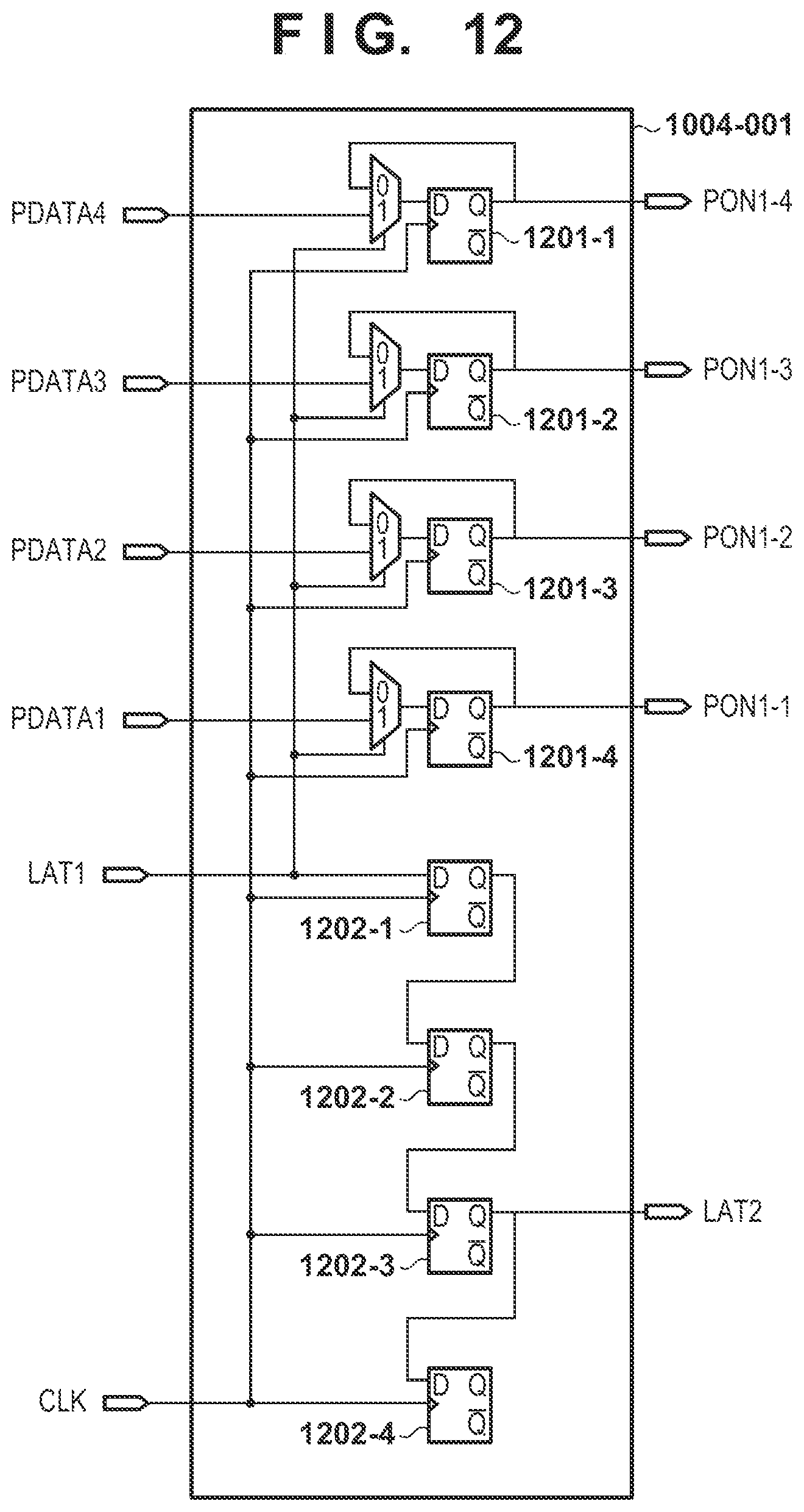 Patent US12332579 Figure 12 – Light emitting chip including a plurality of light emitting units and image forming