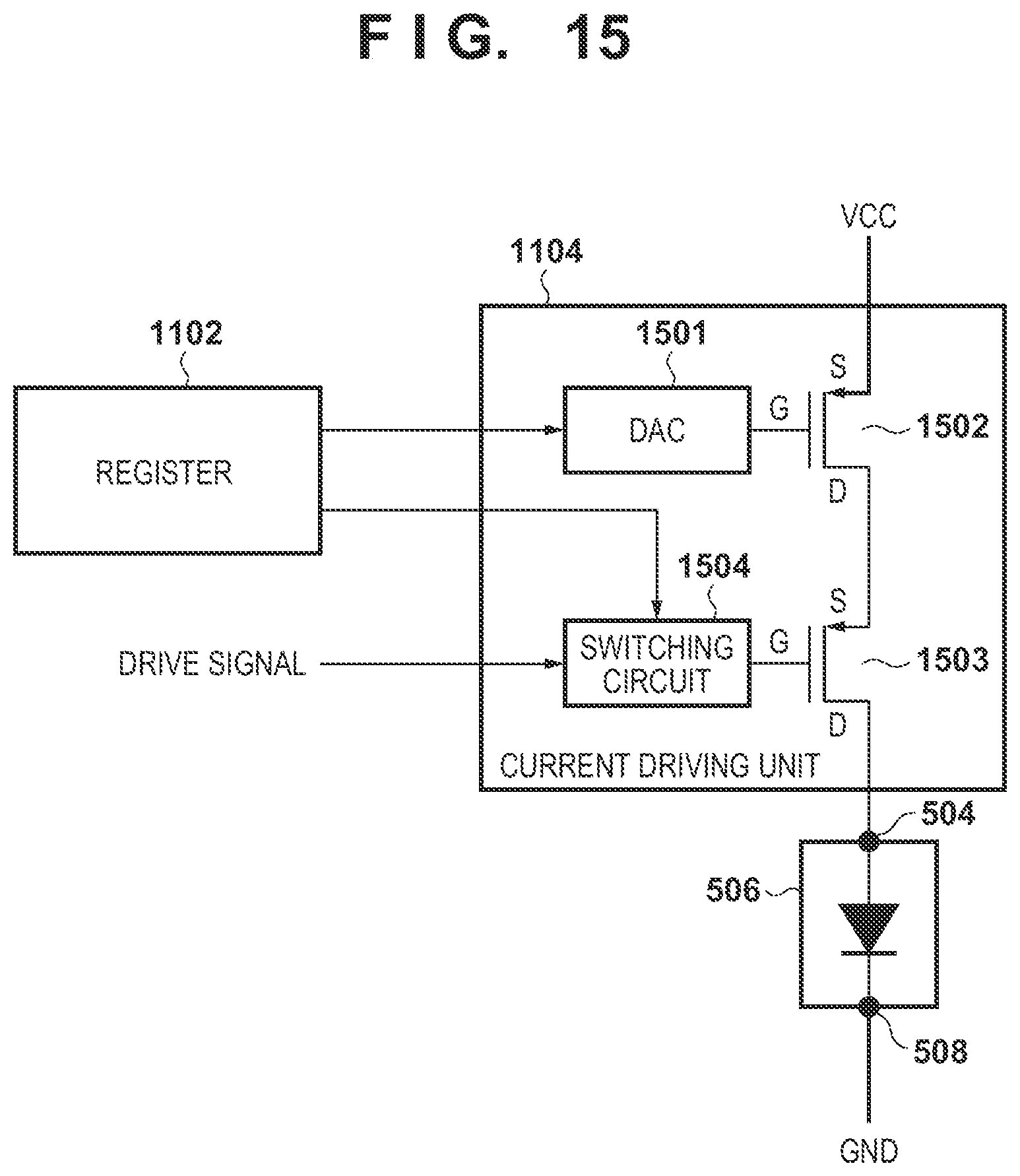 Patent US12332579 Figure 15 – Light emitting chip including a plurality of light emitting units and image forming