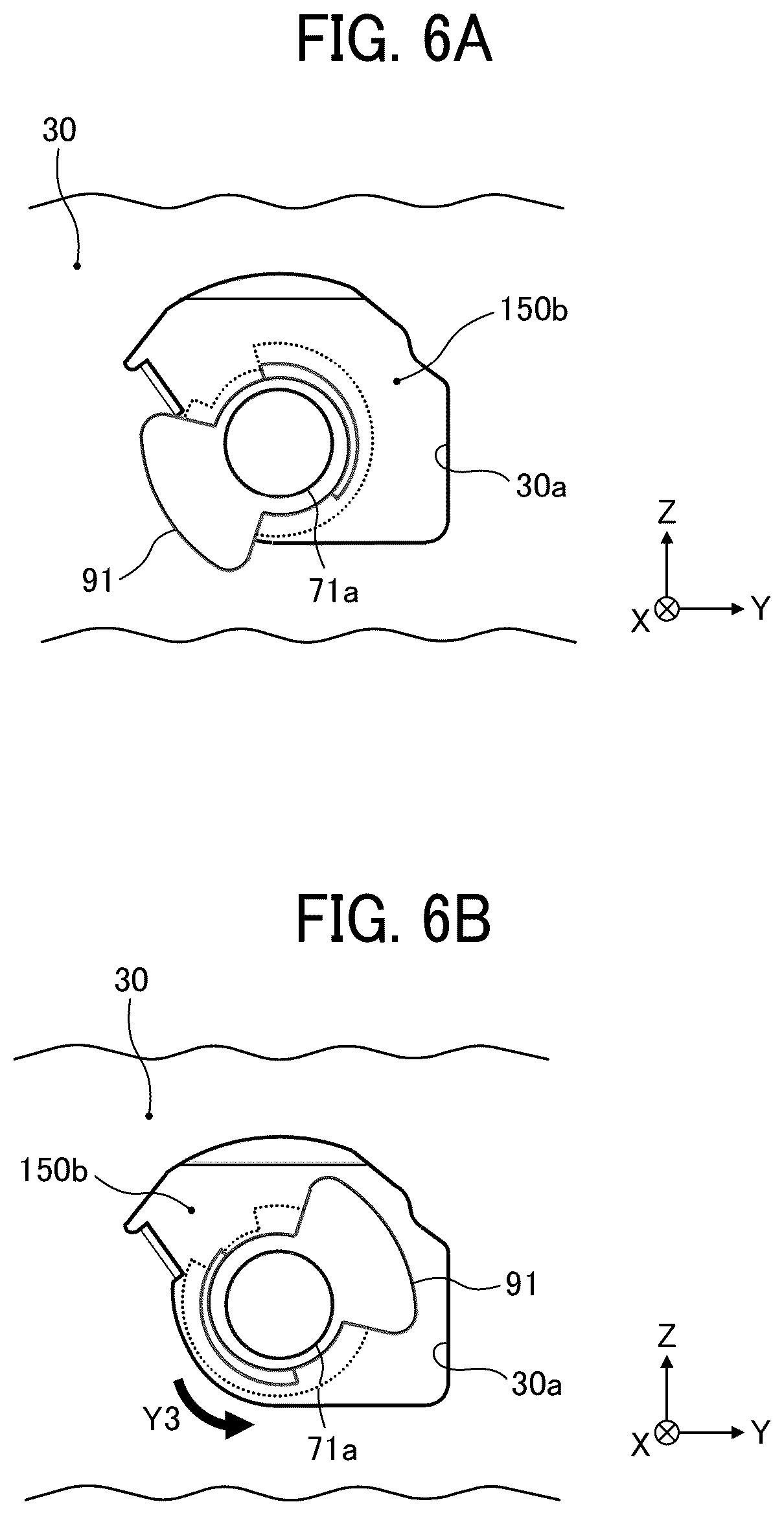 Patent US12332580 Figure 6 – Image forming apparatus including a housing with a cover to store a toner bottle