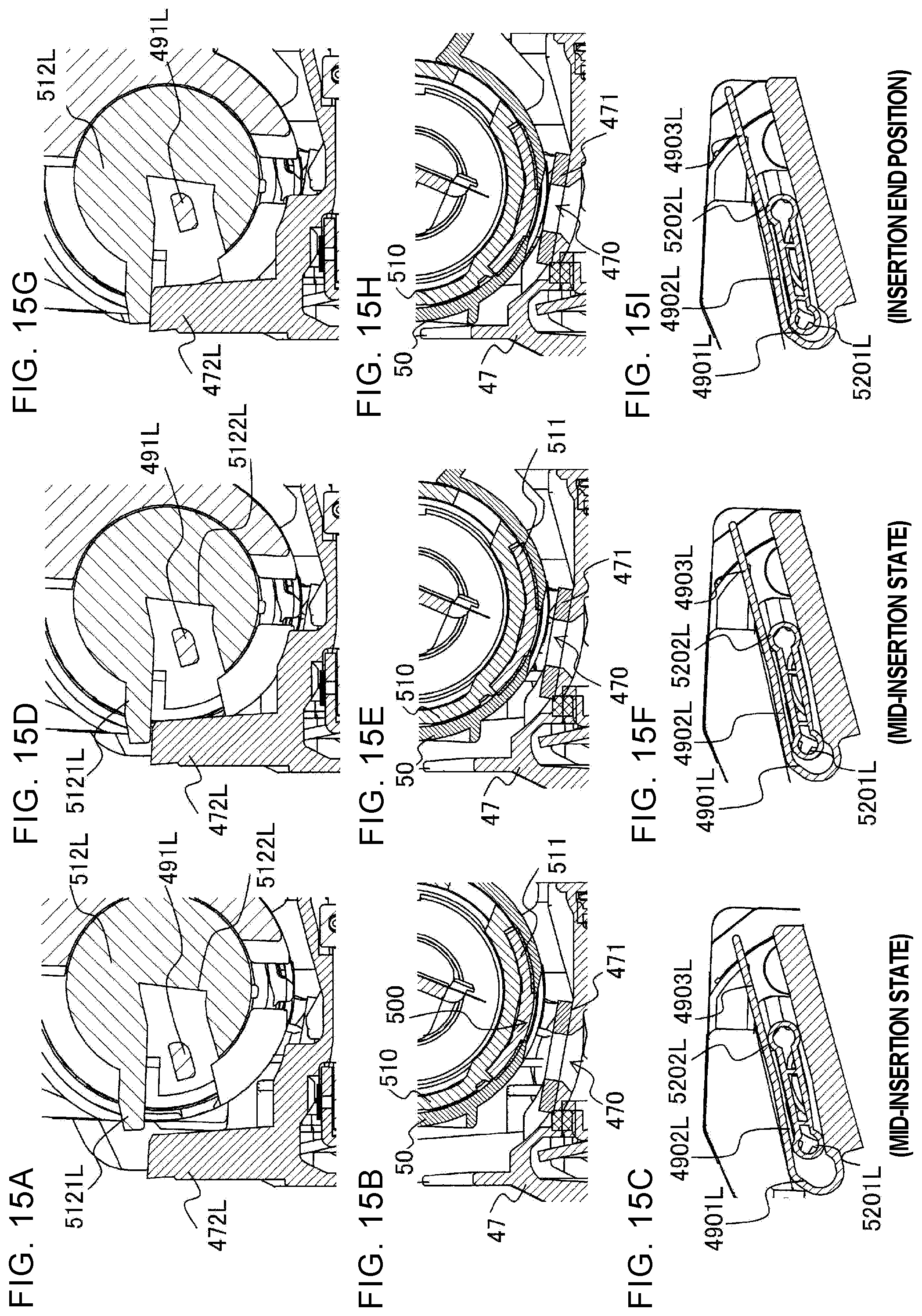 Patent US12332581 Figure 15 – Image formation apparatus having developer cartridge with rotatable shutter lock engagement member
