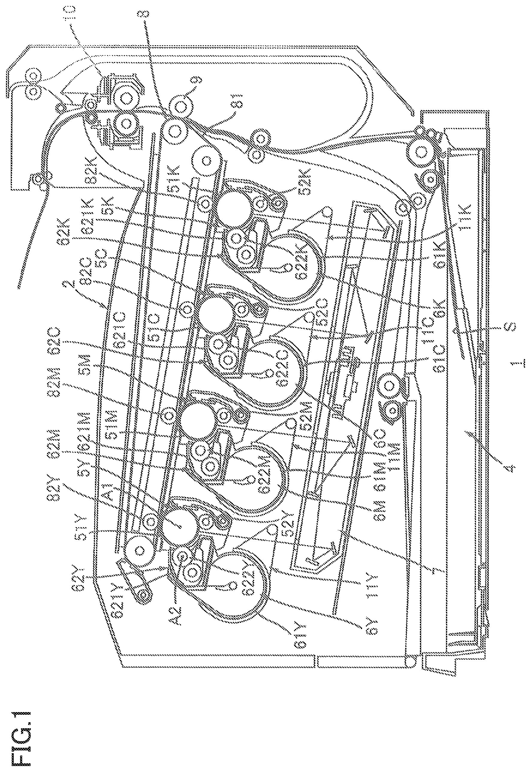 Patent US12332583 Figure 1 – Developer cartridge and image forming apparatus