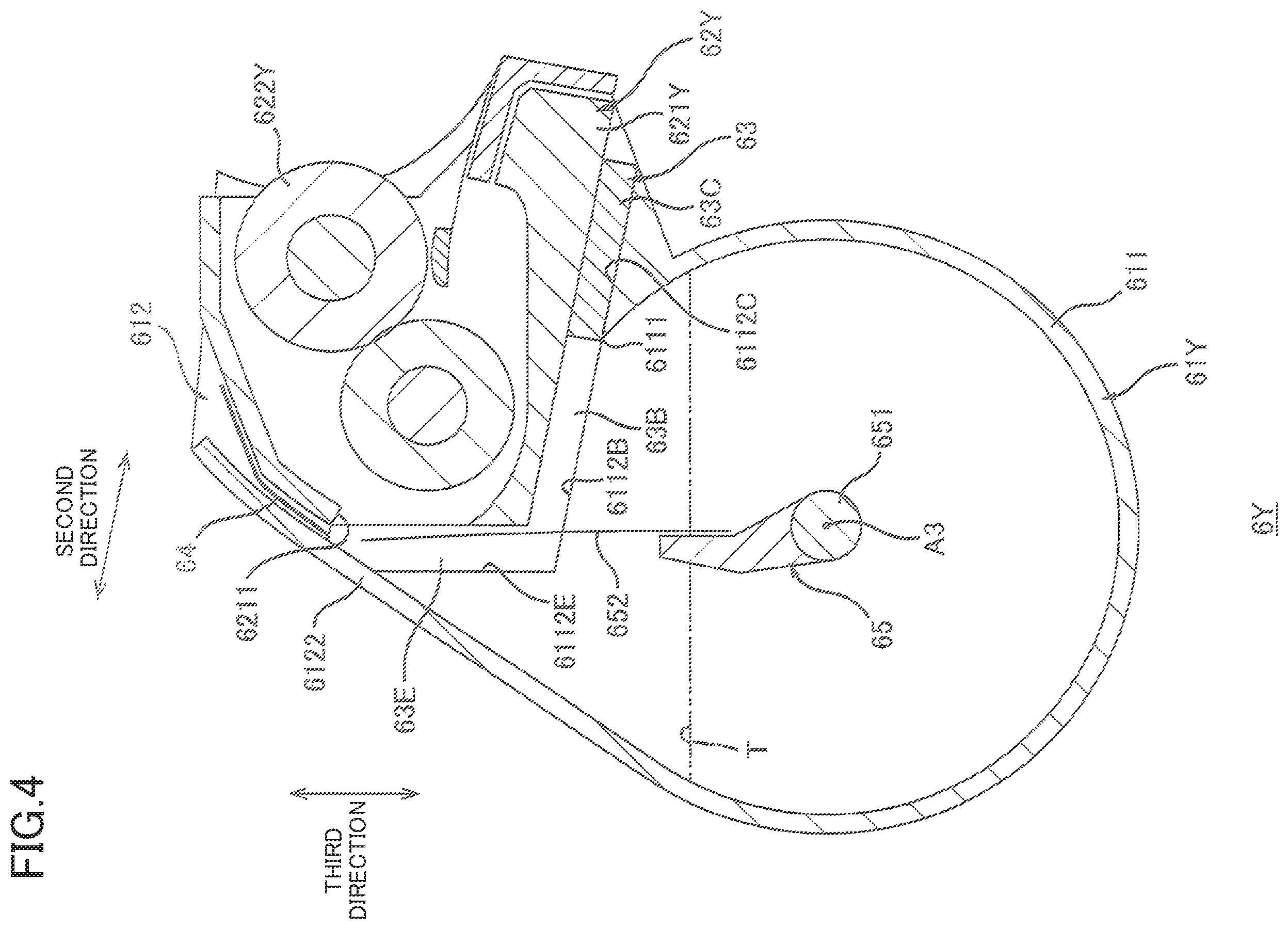 Patent US12332583 Figure 4 – Developer cartridge and image forming apparatus