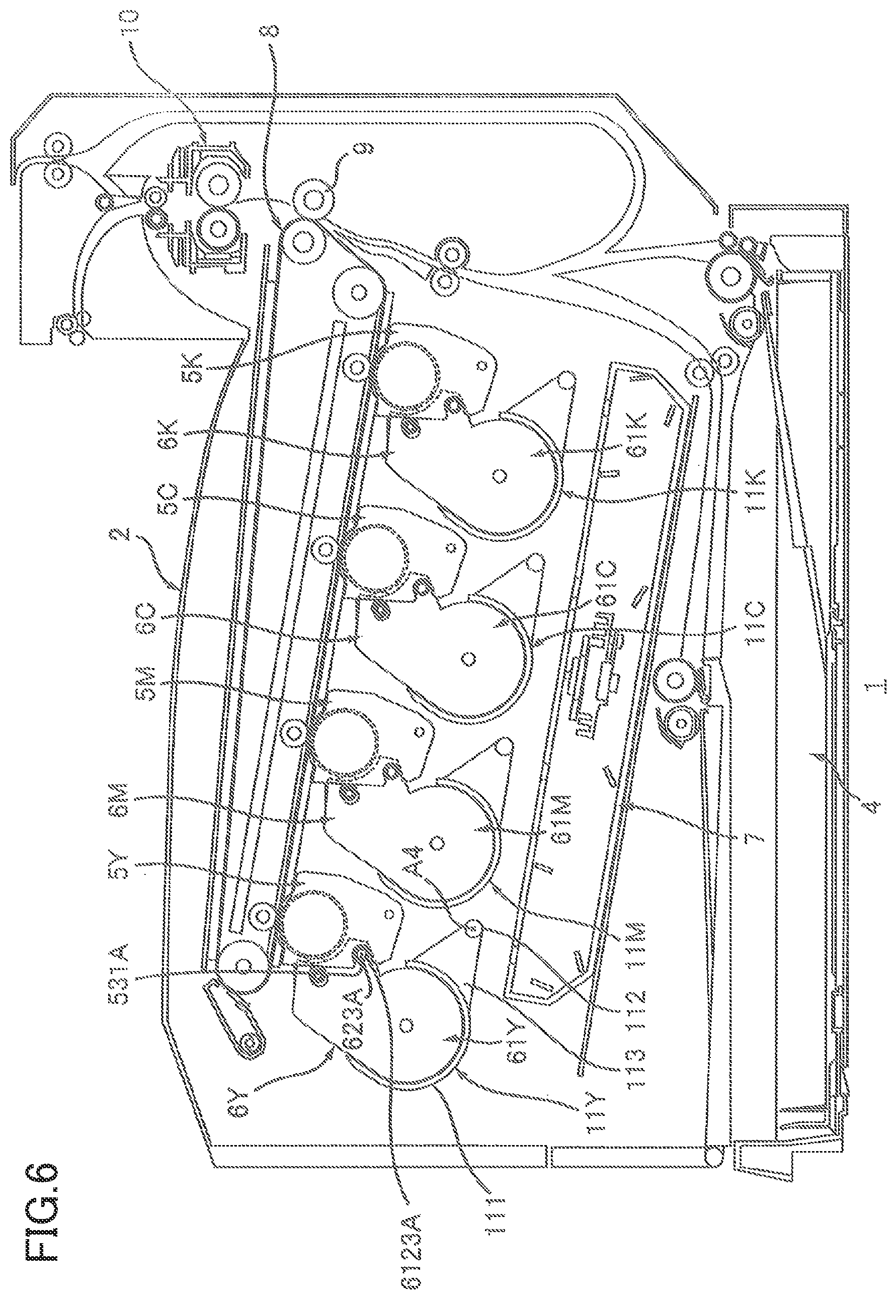 Patent US12332583 Figure 6 – Developer cartridge and image forming apparatus