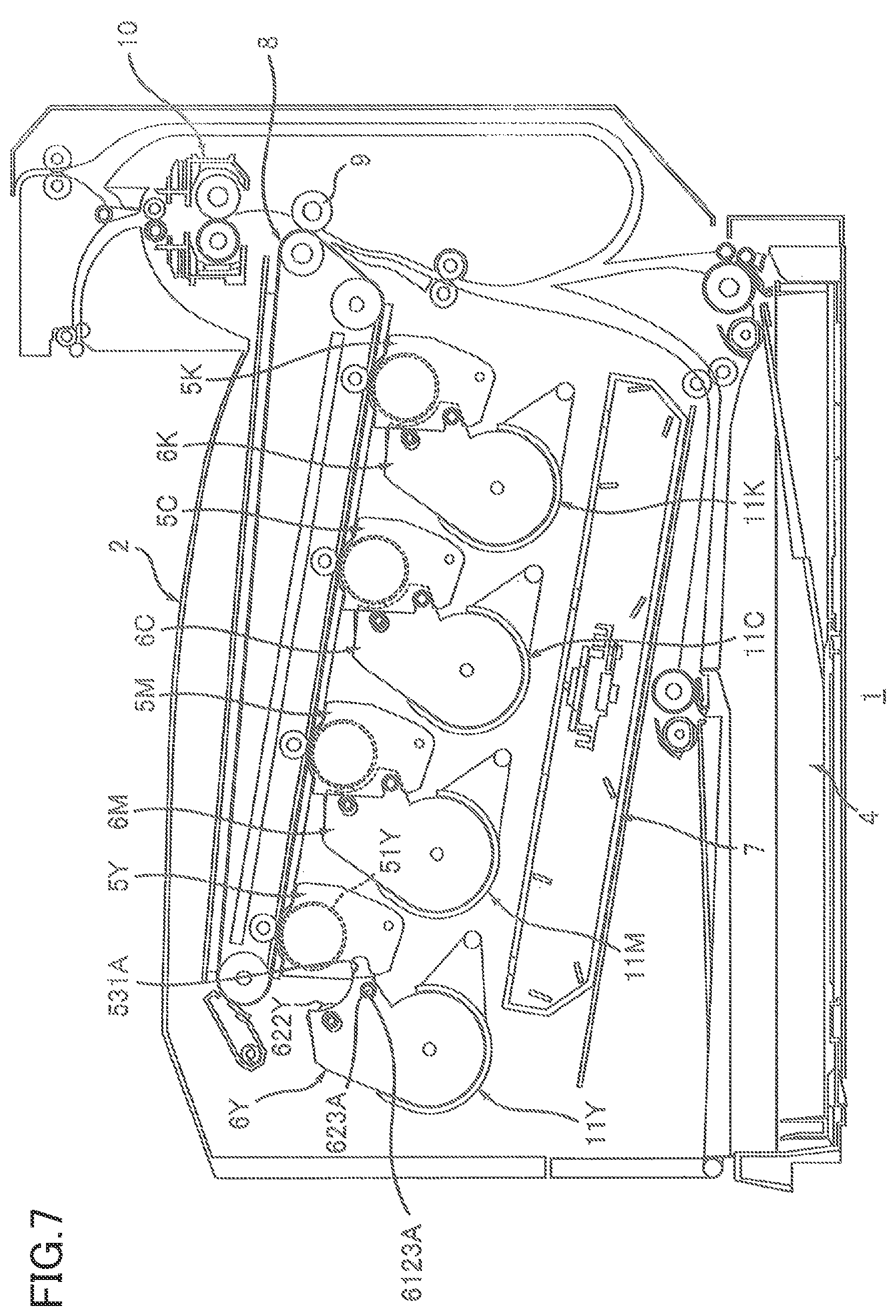 Patent US12332583 Figure 7 – Developer cartridge and image forming apparatus