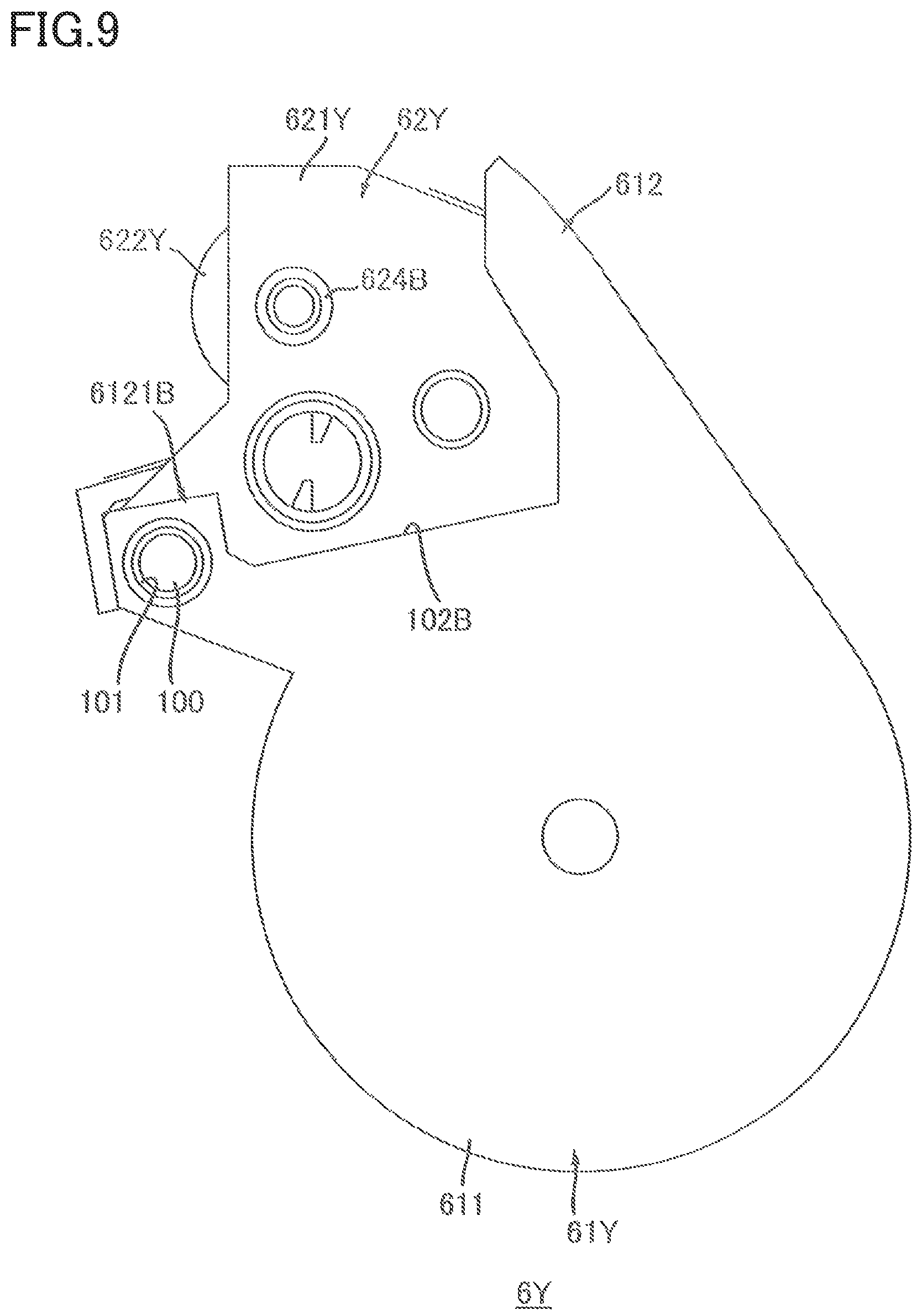 Patent US12332583 Figure 9 – Developer cartridge and image forming apparatus