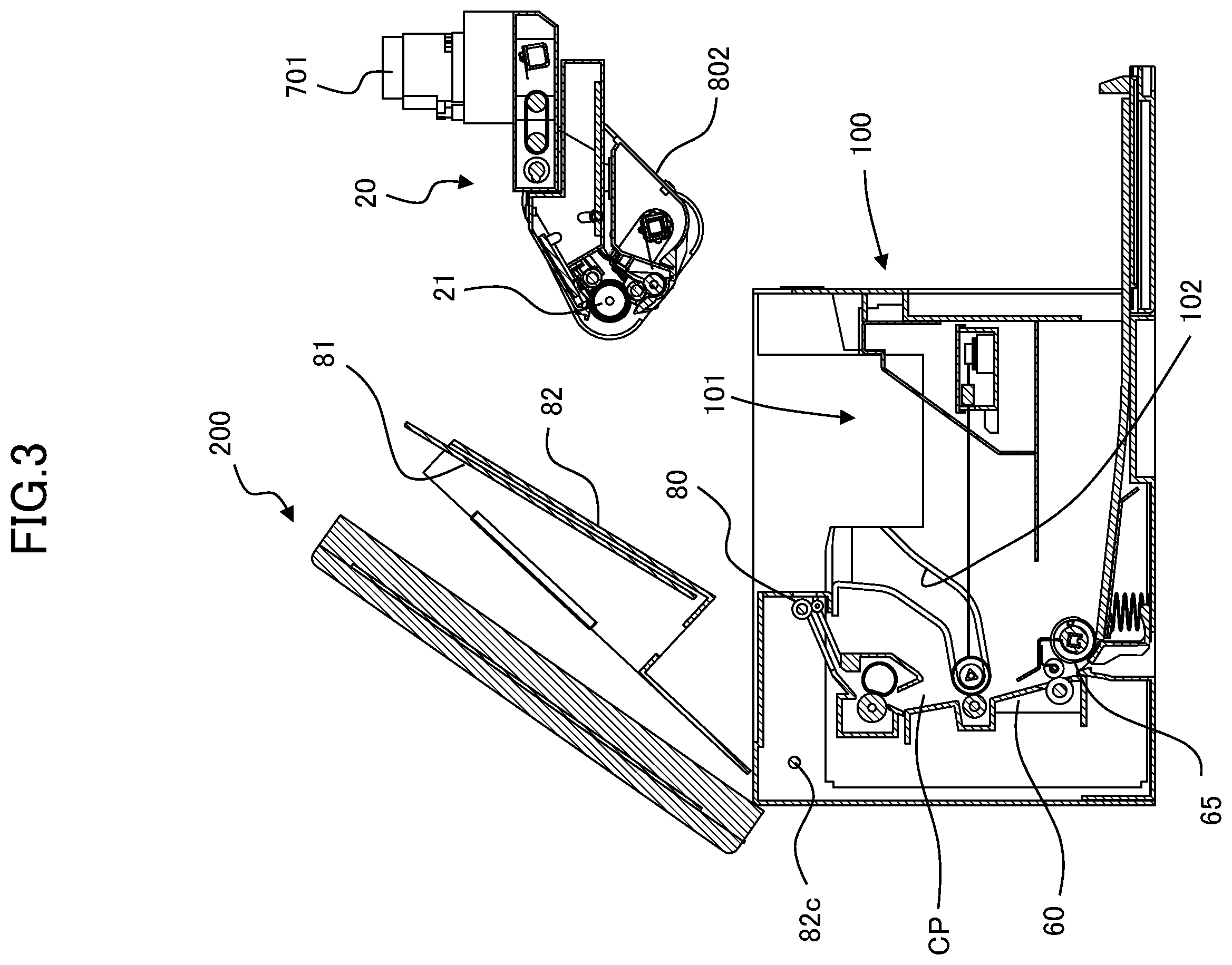 Patent US12332584 Figure 3 – Image forming apparatus having toner replenishment