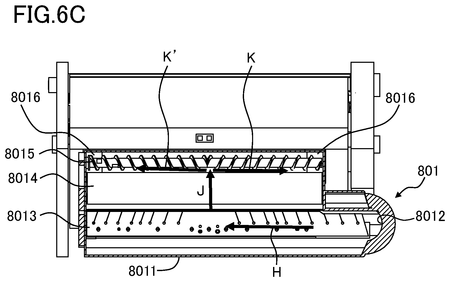 Patent US12332584 Figure 8 – Image forming apparatus having toner replenishment