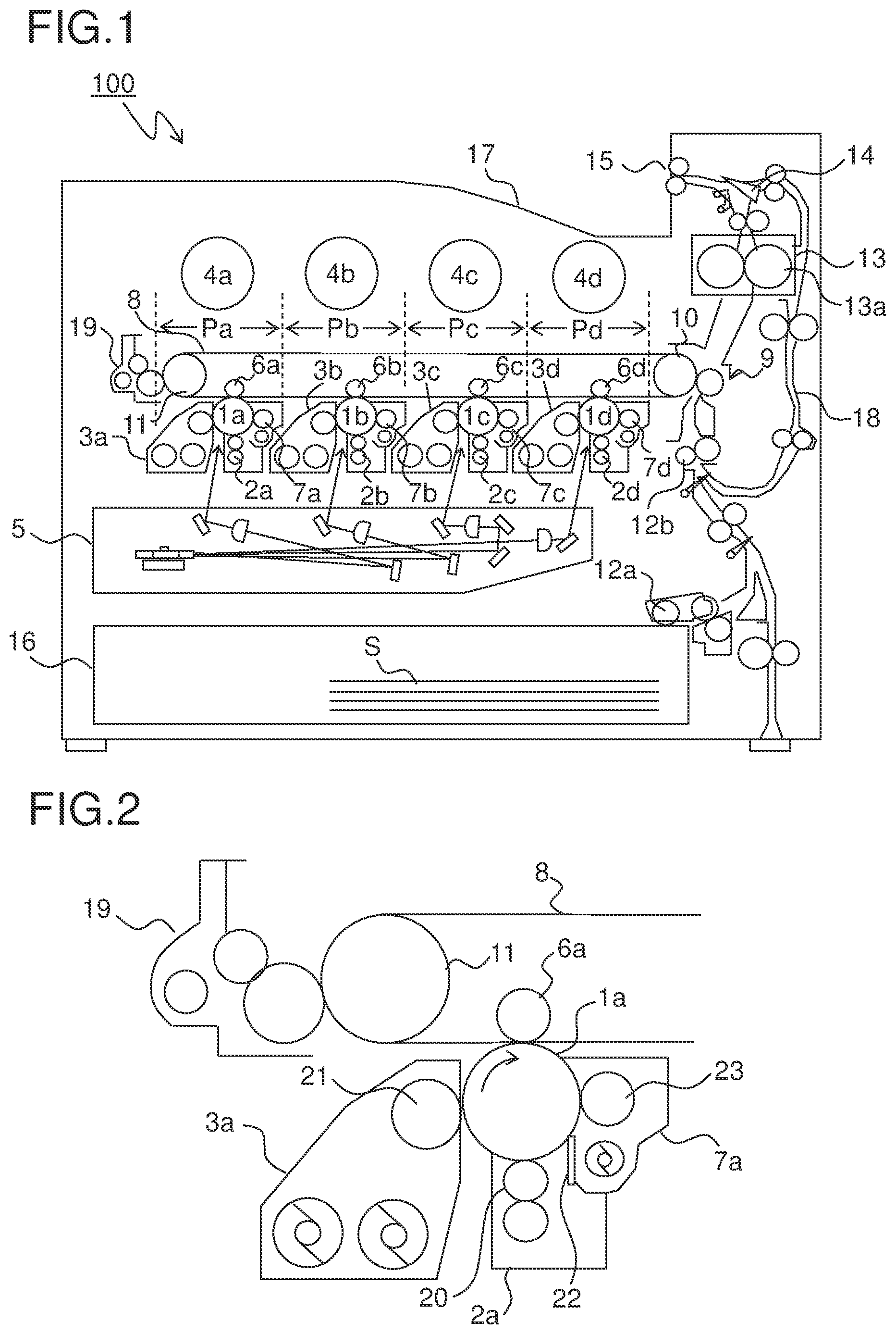 Patent US12332585 Figure 1 – Seal member and toner storage container including same