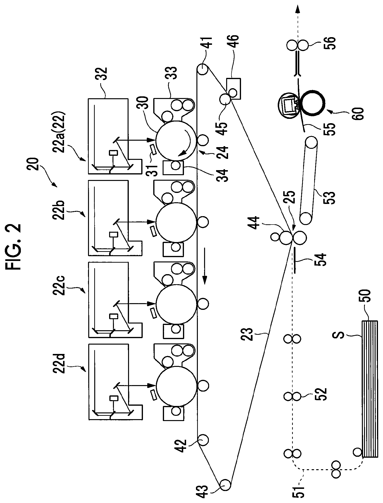 Patent US12332589 Figure 2 – Heating device with protective component protecting heat pipe, heating process apparatus using the same, and image forming apparatus