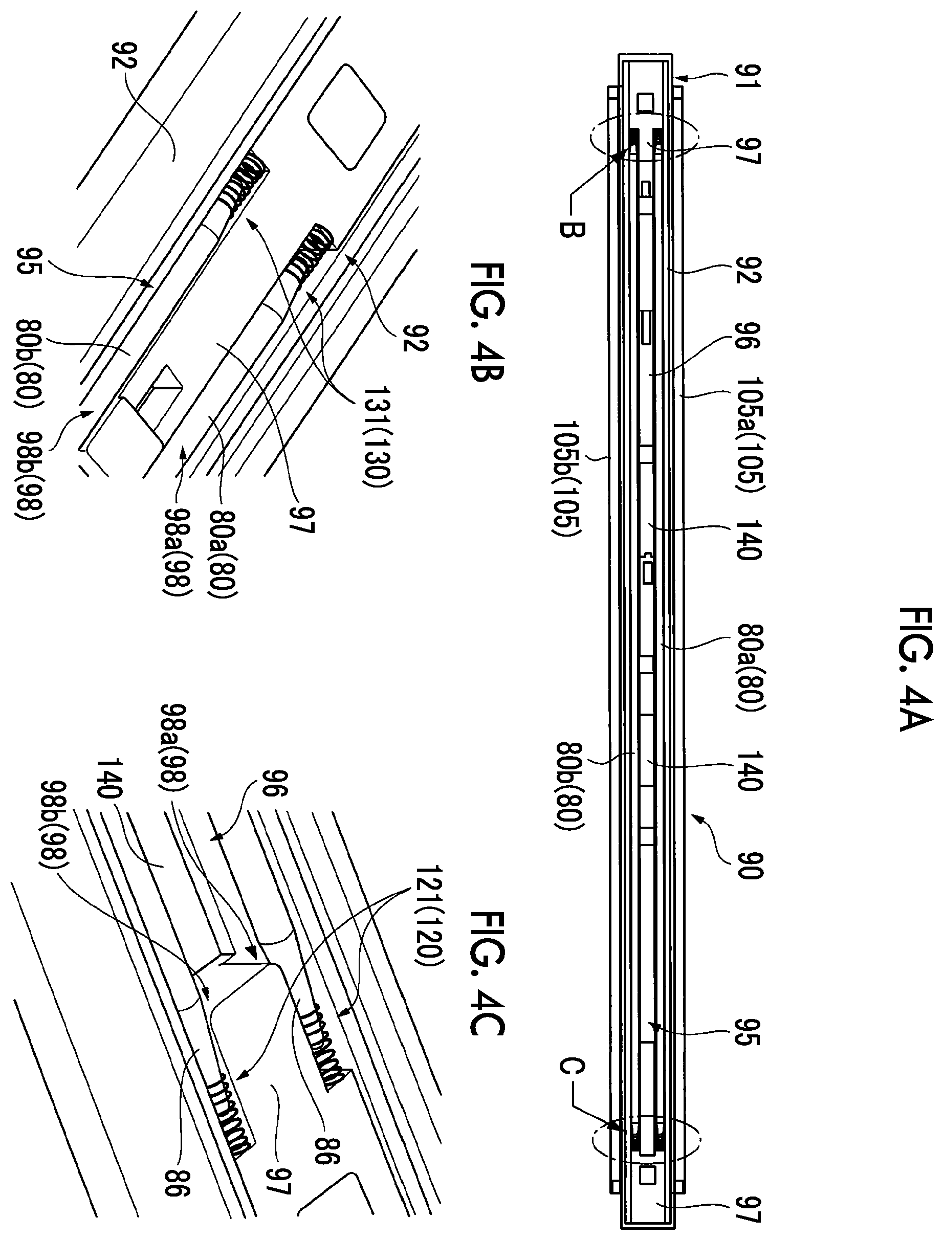 Patent US12332589 Figure 4 – Heating device with protective component protecting heat pipe, heating process apparatus using the same, and image forming apparatus