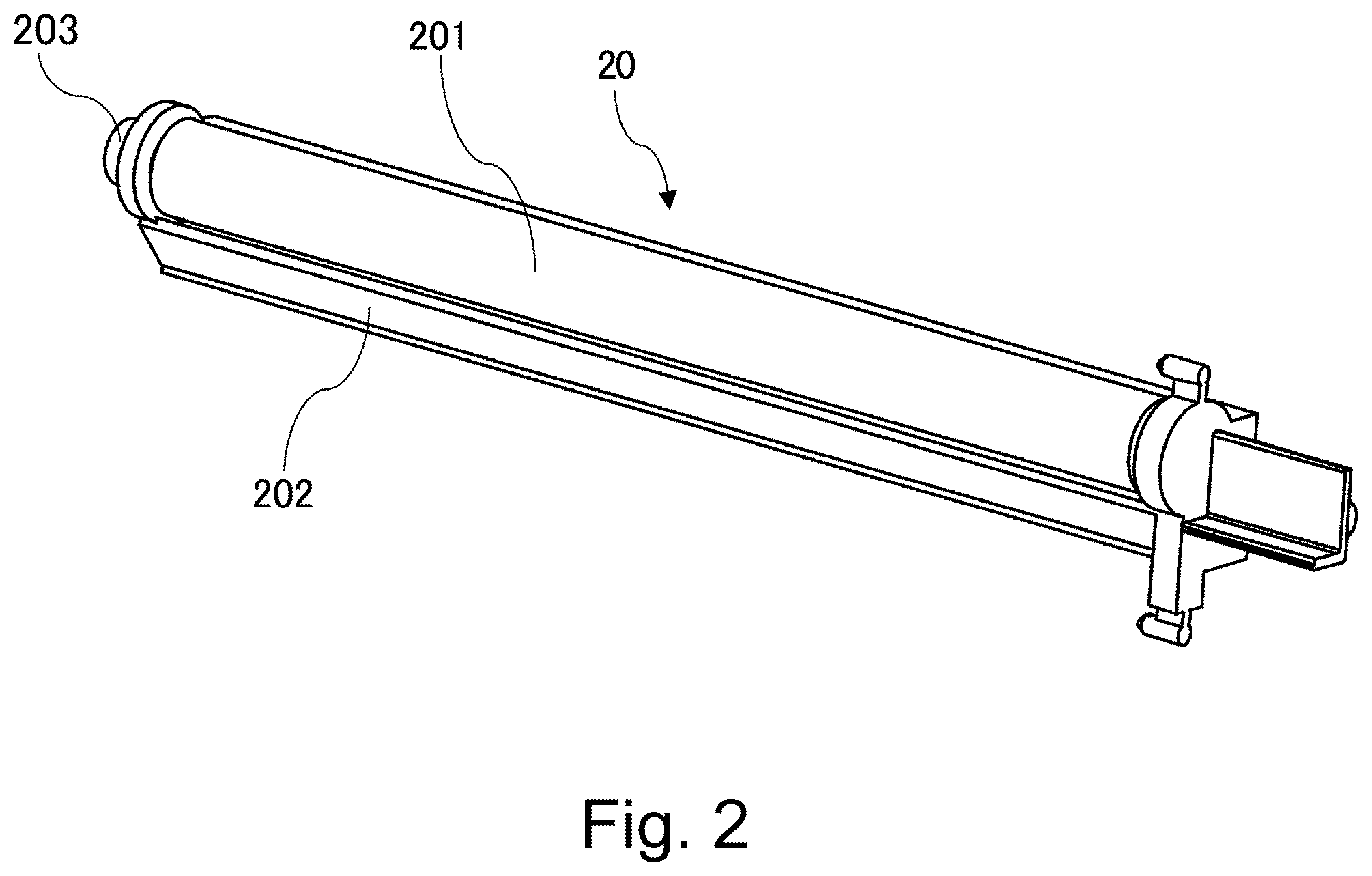 Patent US12332597 Figure 2 – Developing device