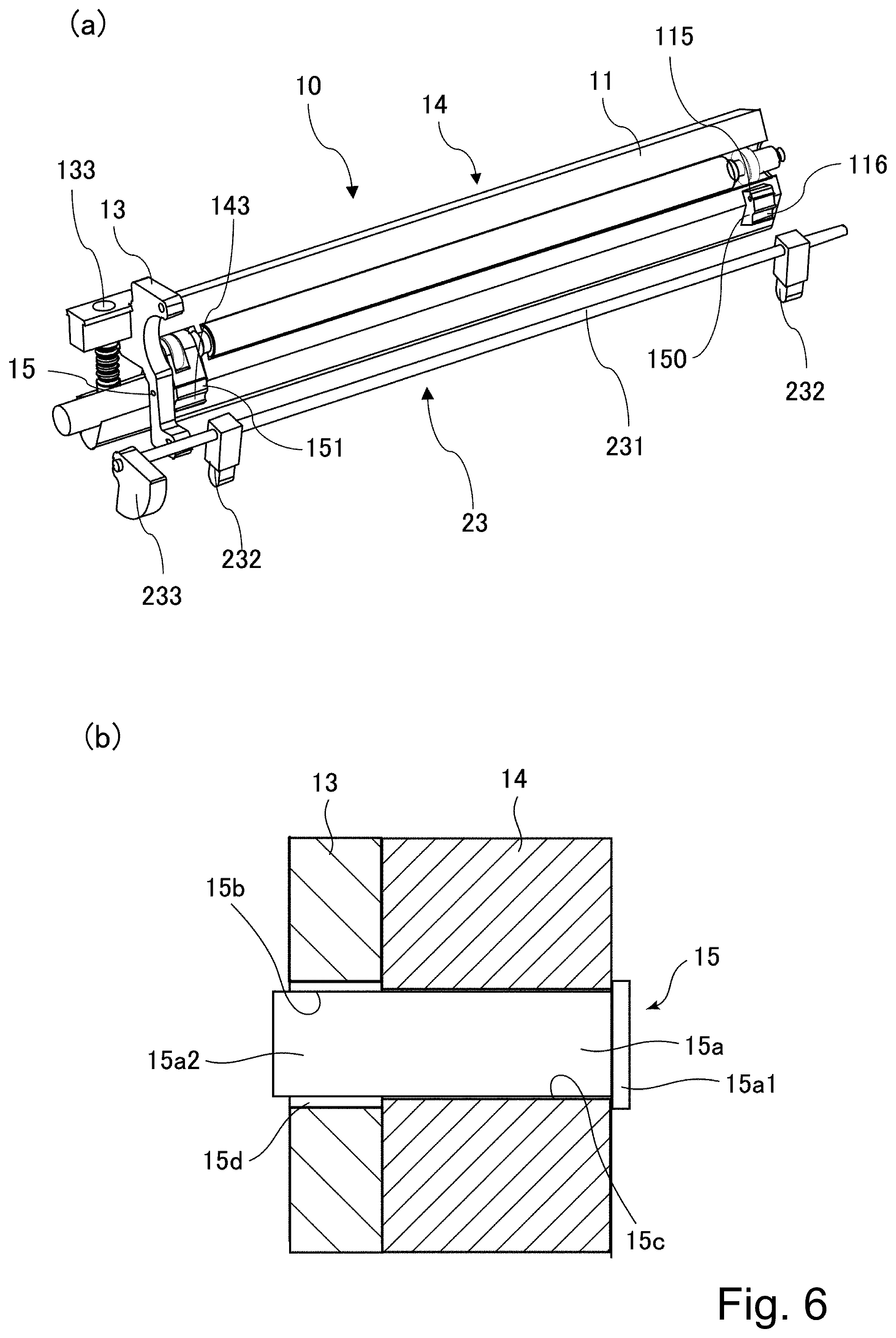 Patent US12332597 Figure 6 – Developing device