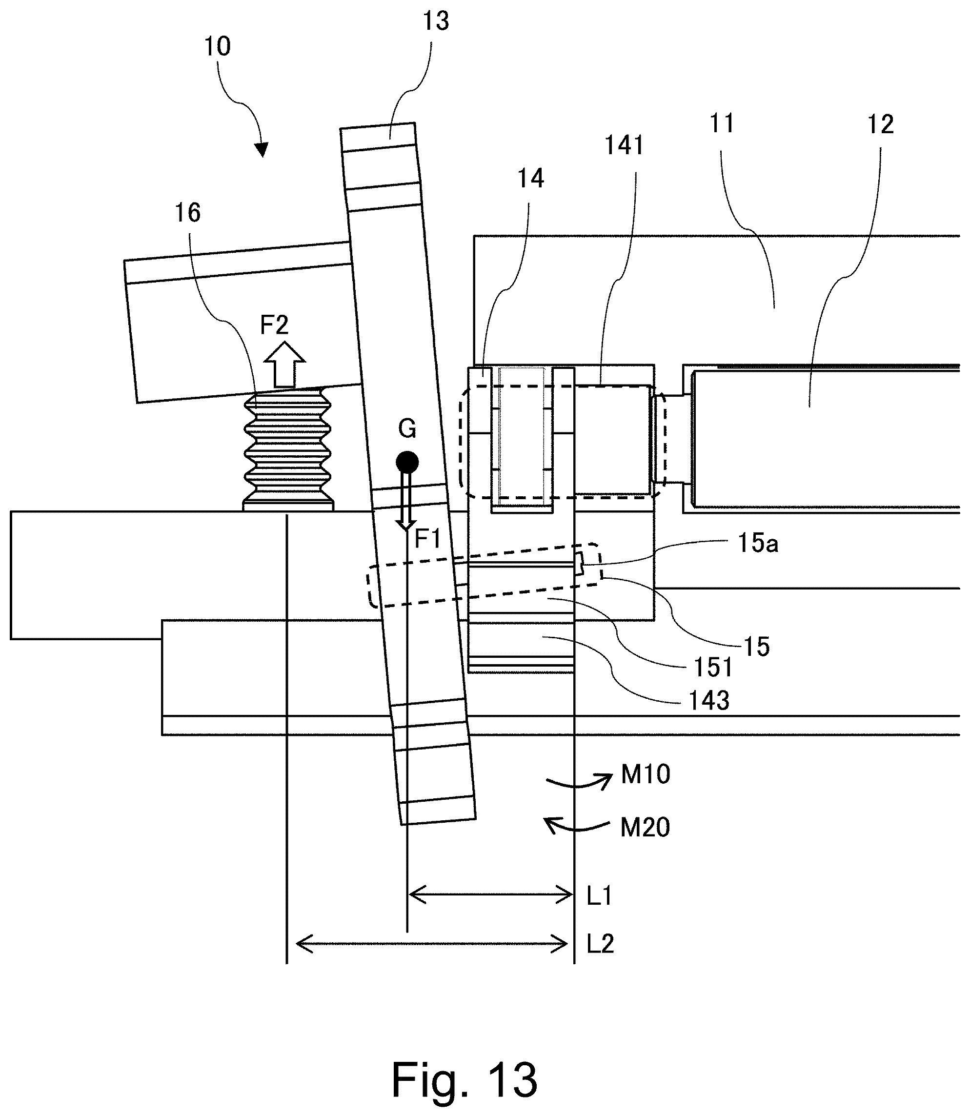 Patent US12332597 Figure 13 – Developing device
