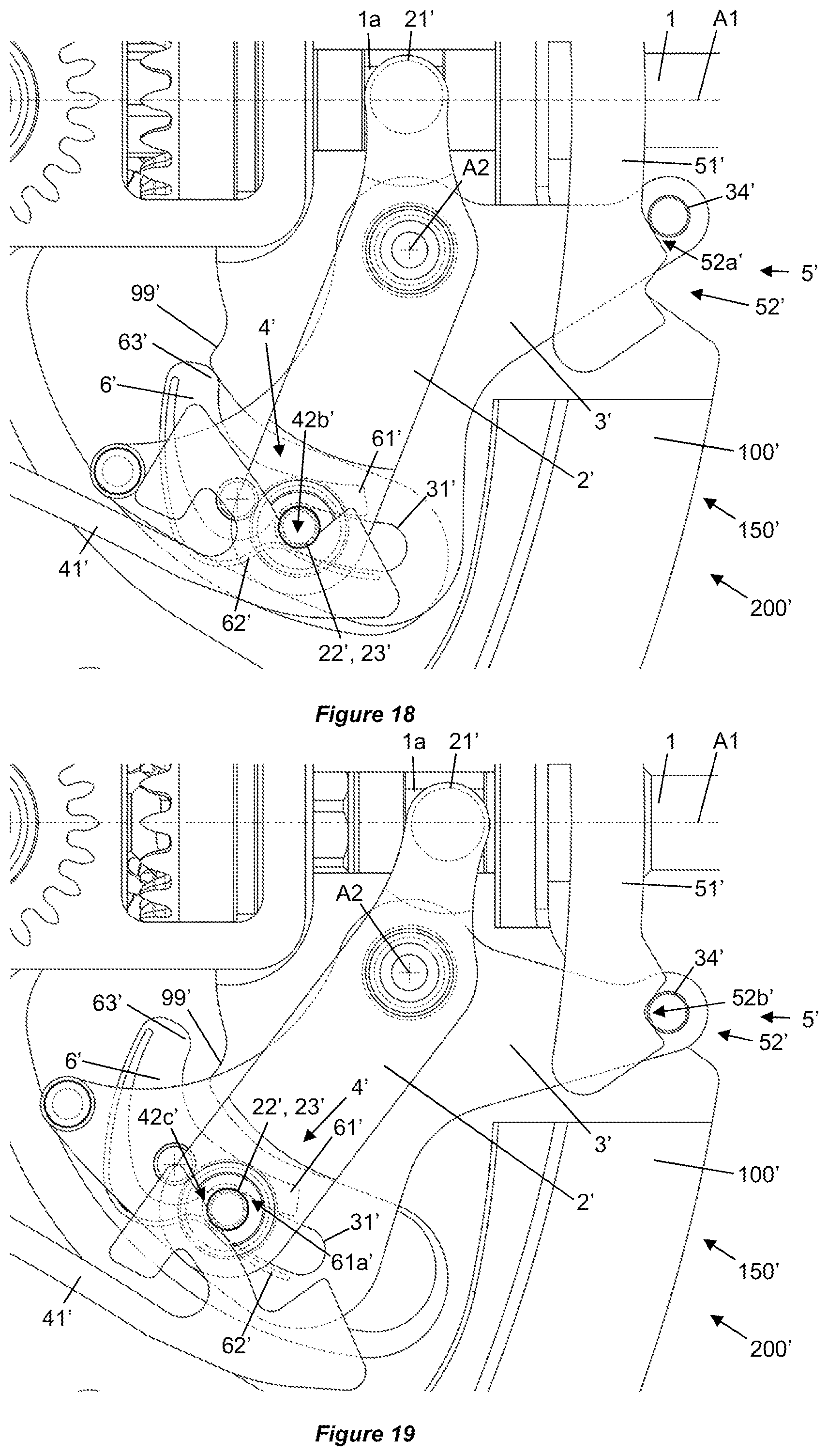 Patent US12332602 Figure 10 – Timepiece mechanism