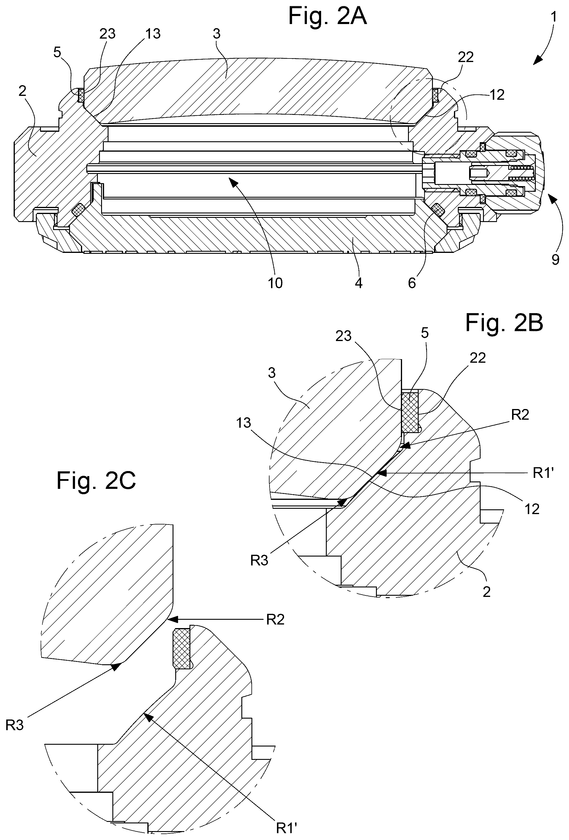 Patent US12332604 Figure 2 – Water-resistant watch case