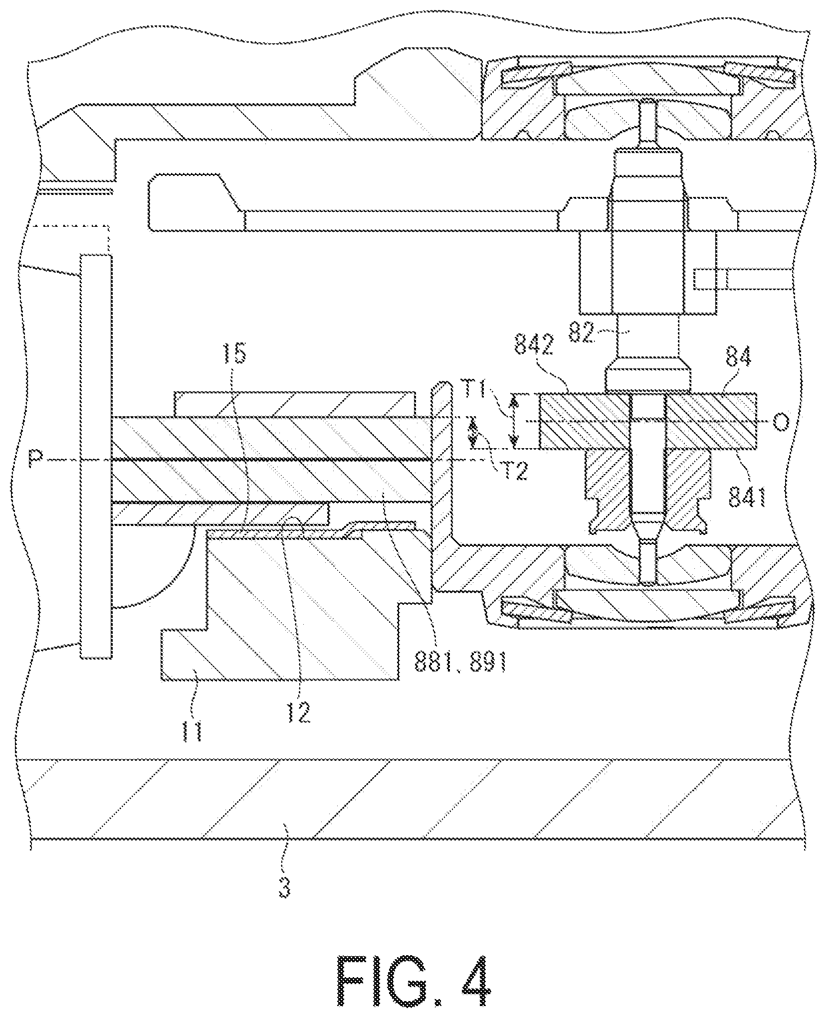 Patent US12332605 Figure 4 – Electronically controlled mechanical timepiece