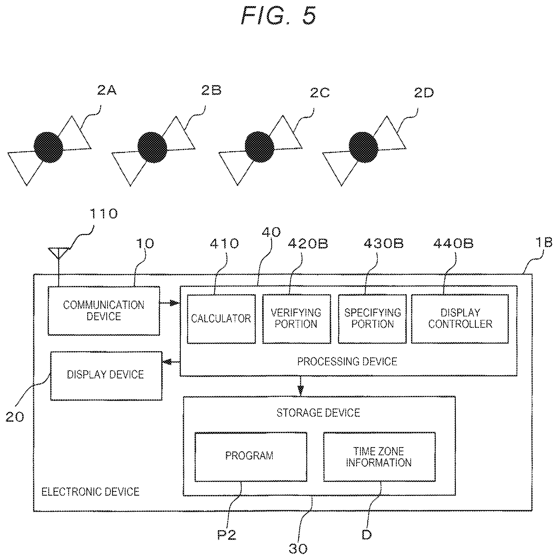 Patent US12332607 Figure 4 – Semiconductor IC, electronic device, and time display method
