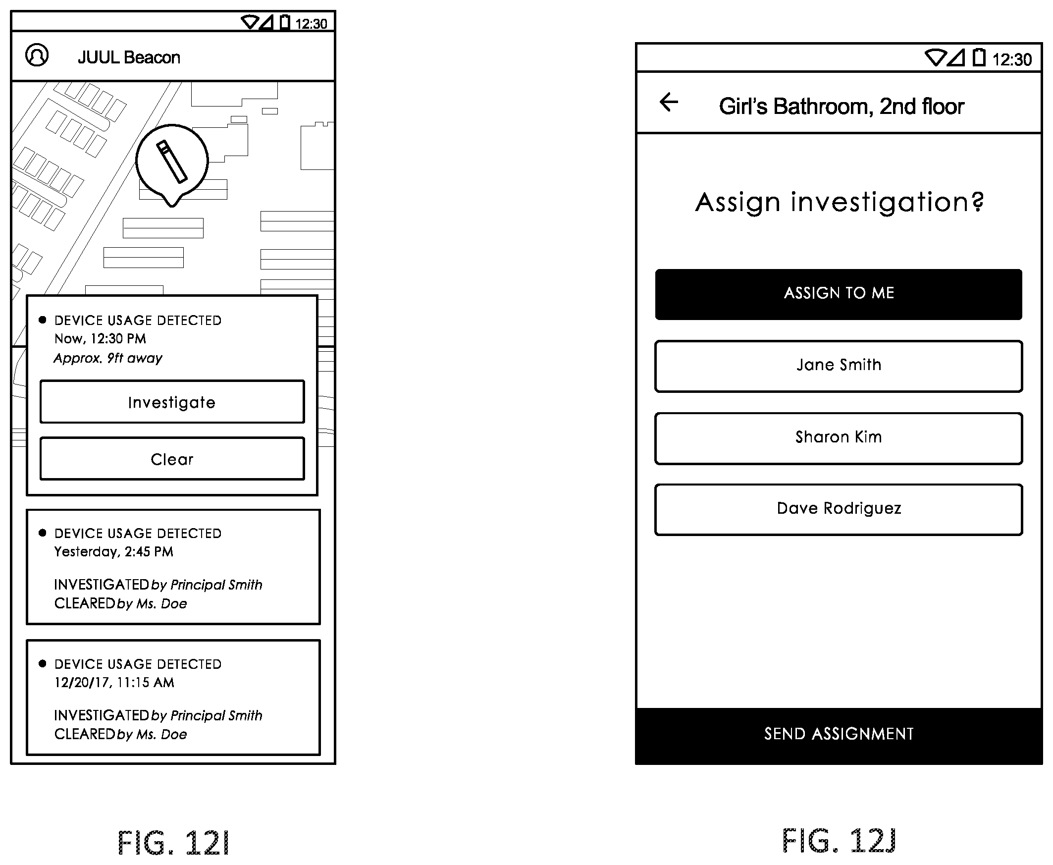 Patent US12332618 Figure 18 – Vaporizer controls