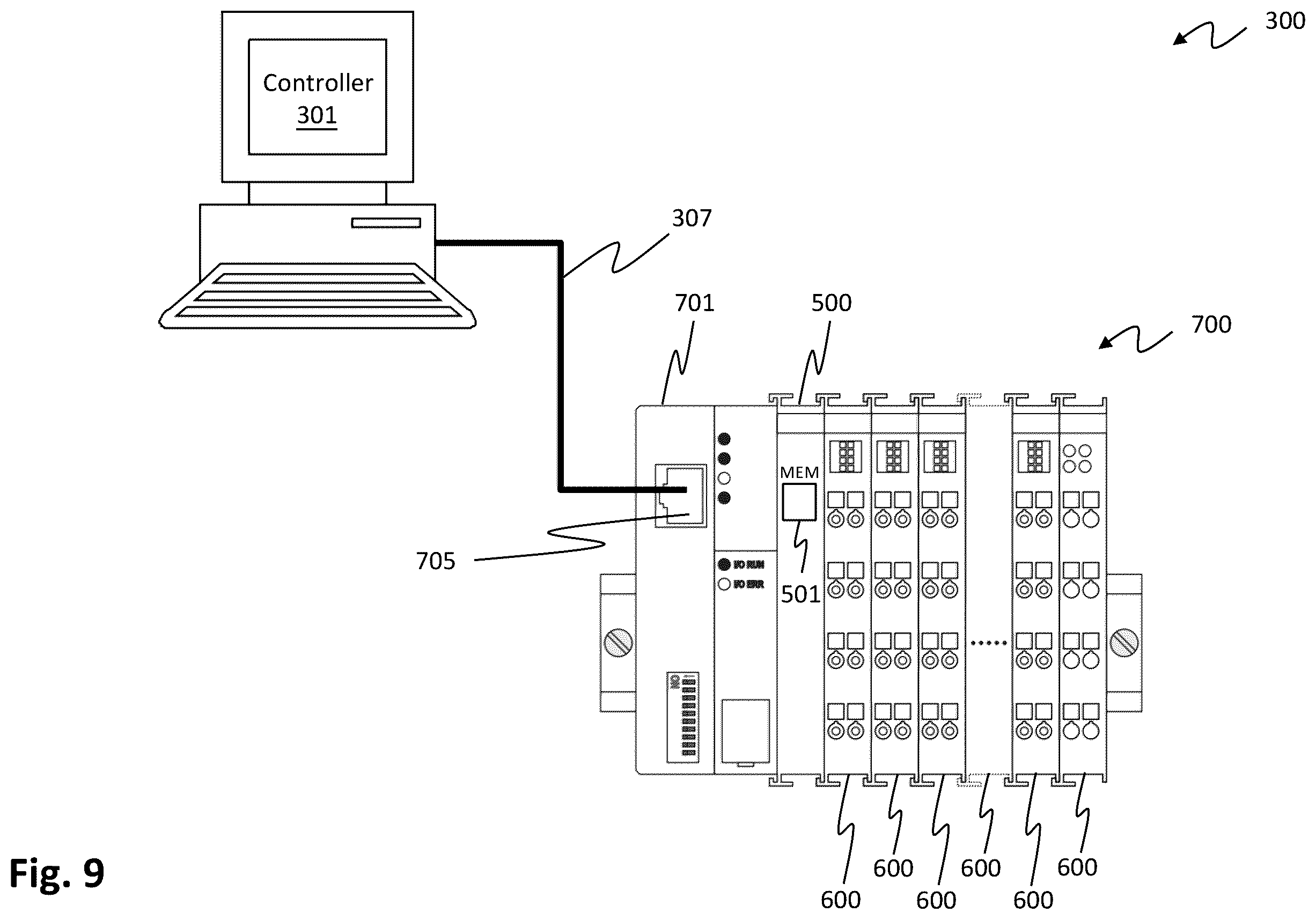 Patent US12332623 Figure 9 – Method for modifying a control software of an automation system