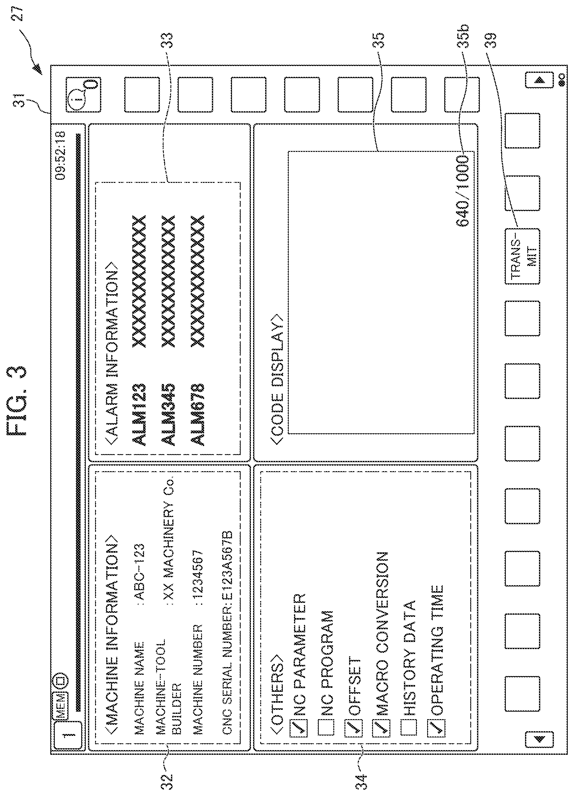 Patent US12332628 Figure 3 – Setting code generating device, industrial machine, setting code generating method, and setting code generating program
