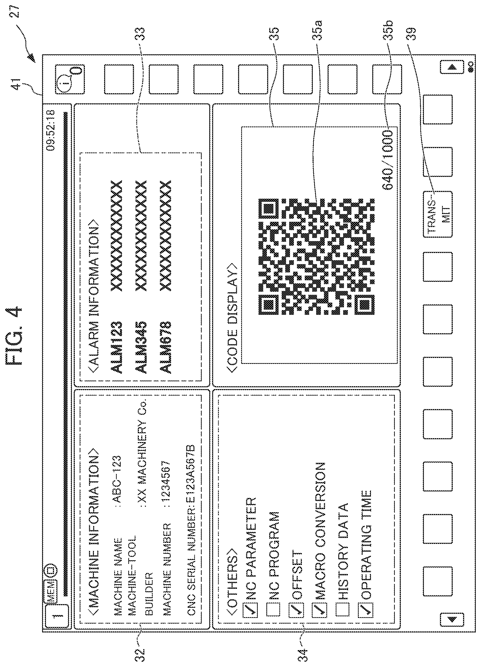 Patent US12332628 Figure 4 – Setting code generating device, industrial machine, setting code generating method, and setting code generating program