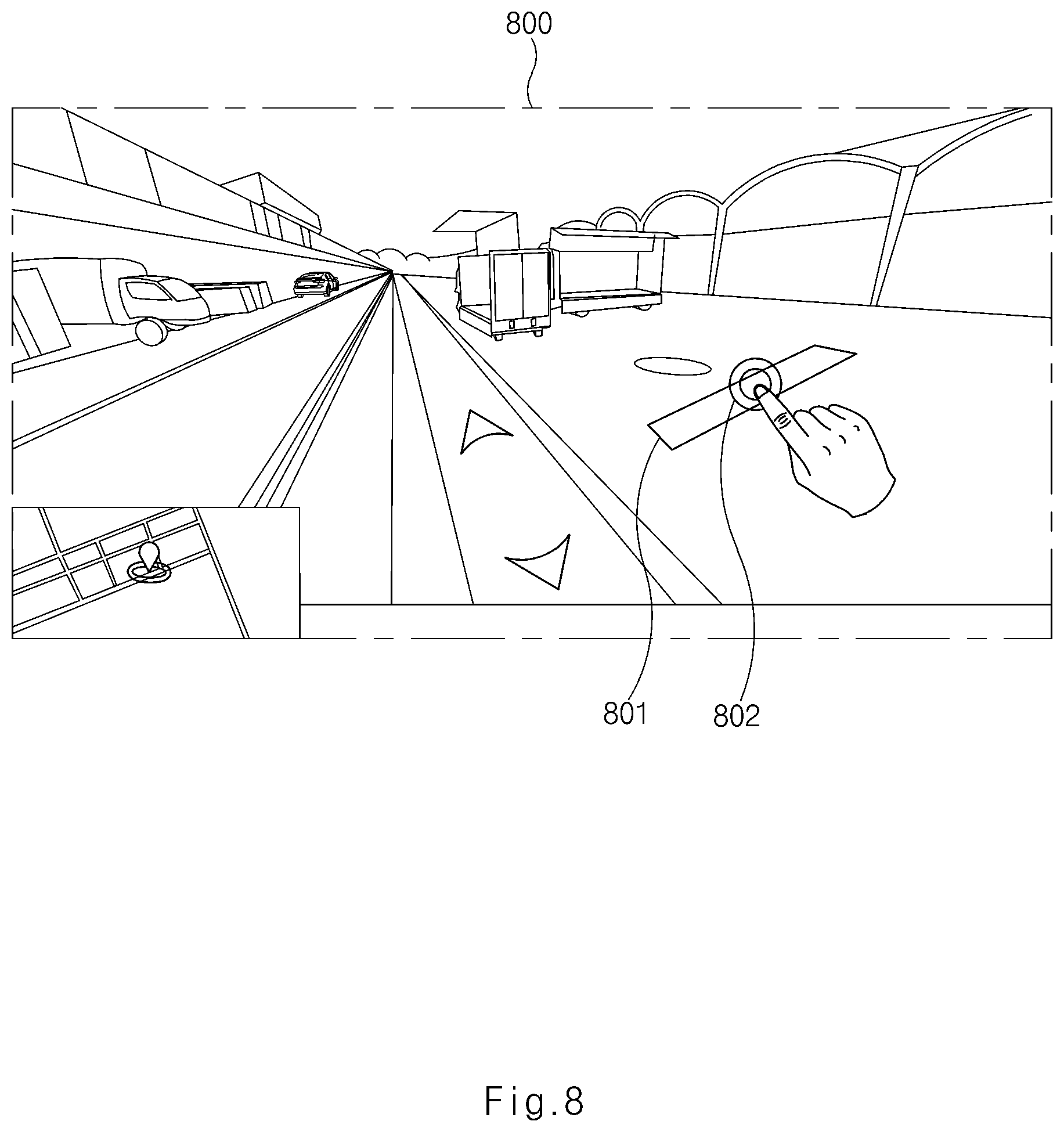 Patent US12332644 Figure 8 – Remote autonomous driving control management apparatus, system including the same, and method thereof