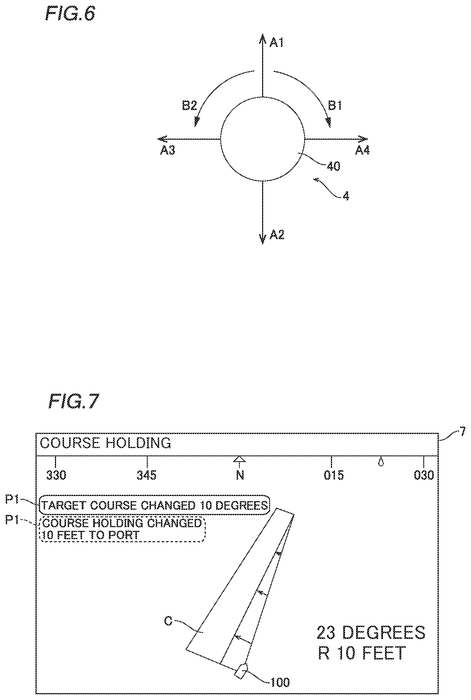 Patent US12332646 Figure 4 – Steering control system of marine vessel, marine vessel and steering control method of marine vessel