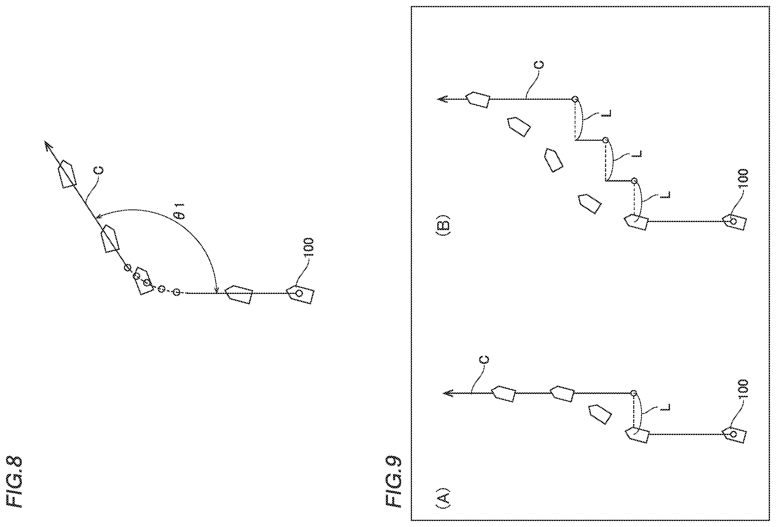 Patent US12332646 Figure 5 – Steering control system of marine vessel, marine vessel and steering control method of marine vessel