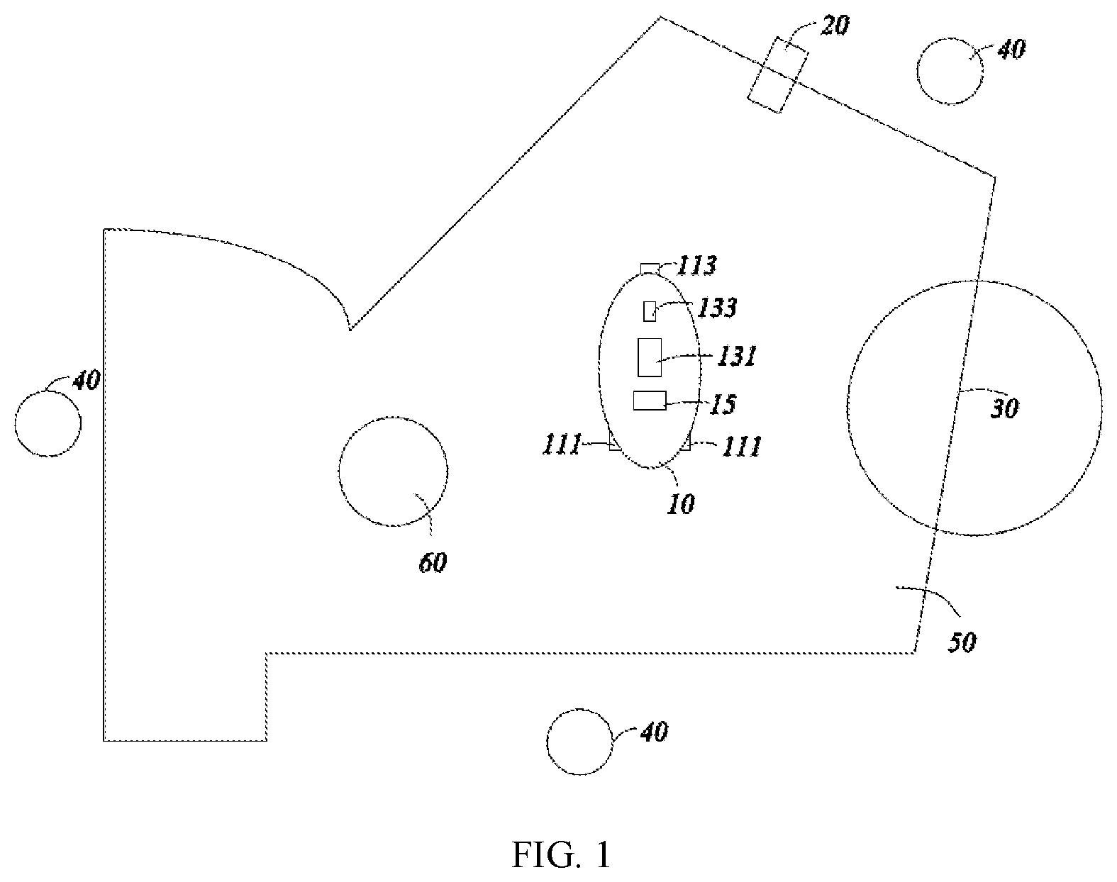 Patent US12332650 Figure 1 – Traversal method and system, robot, and readable storage medium