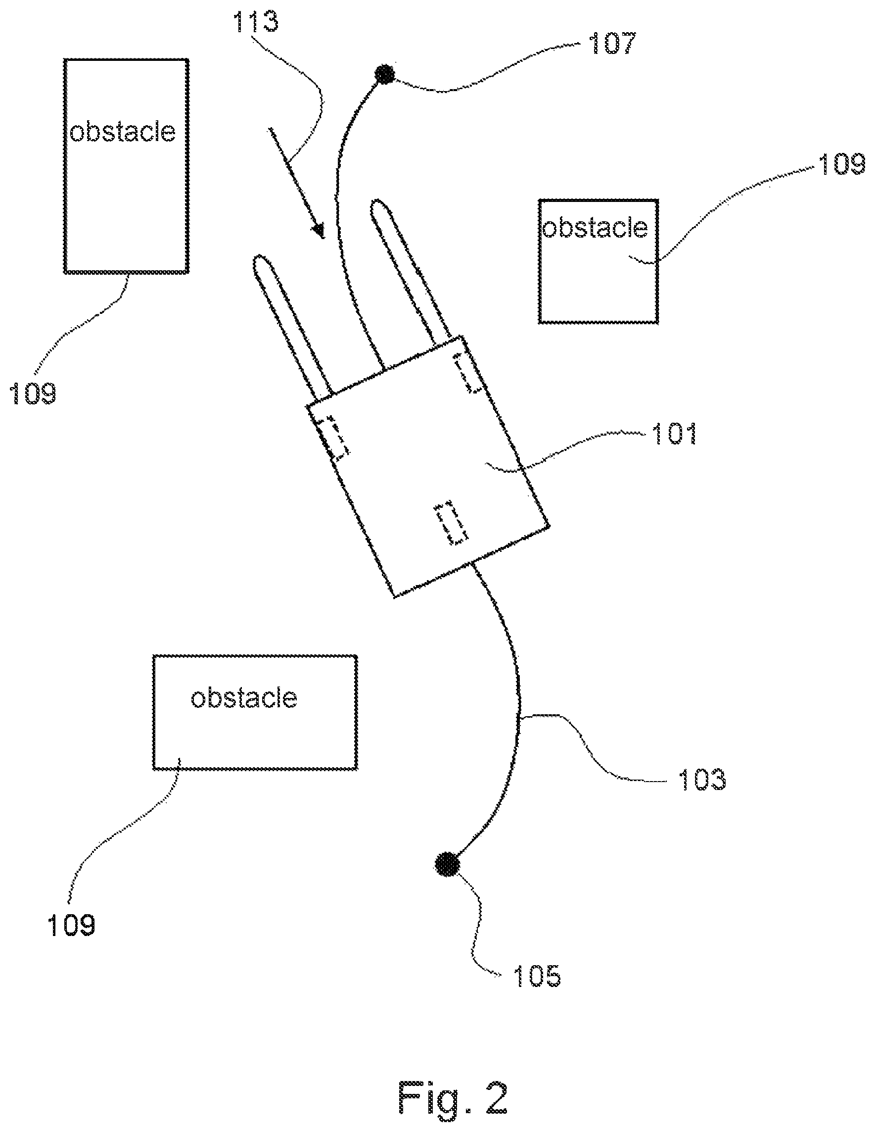 Patent US12332651 Figure 2 – Control of a vehicle via reference sensor data