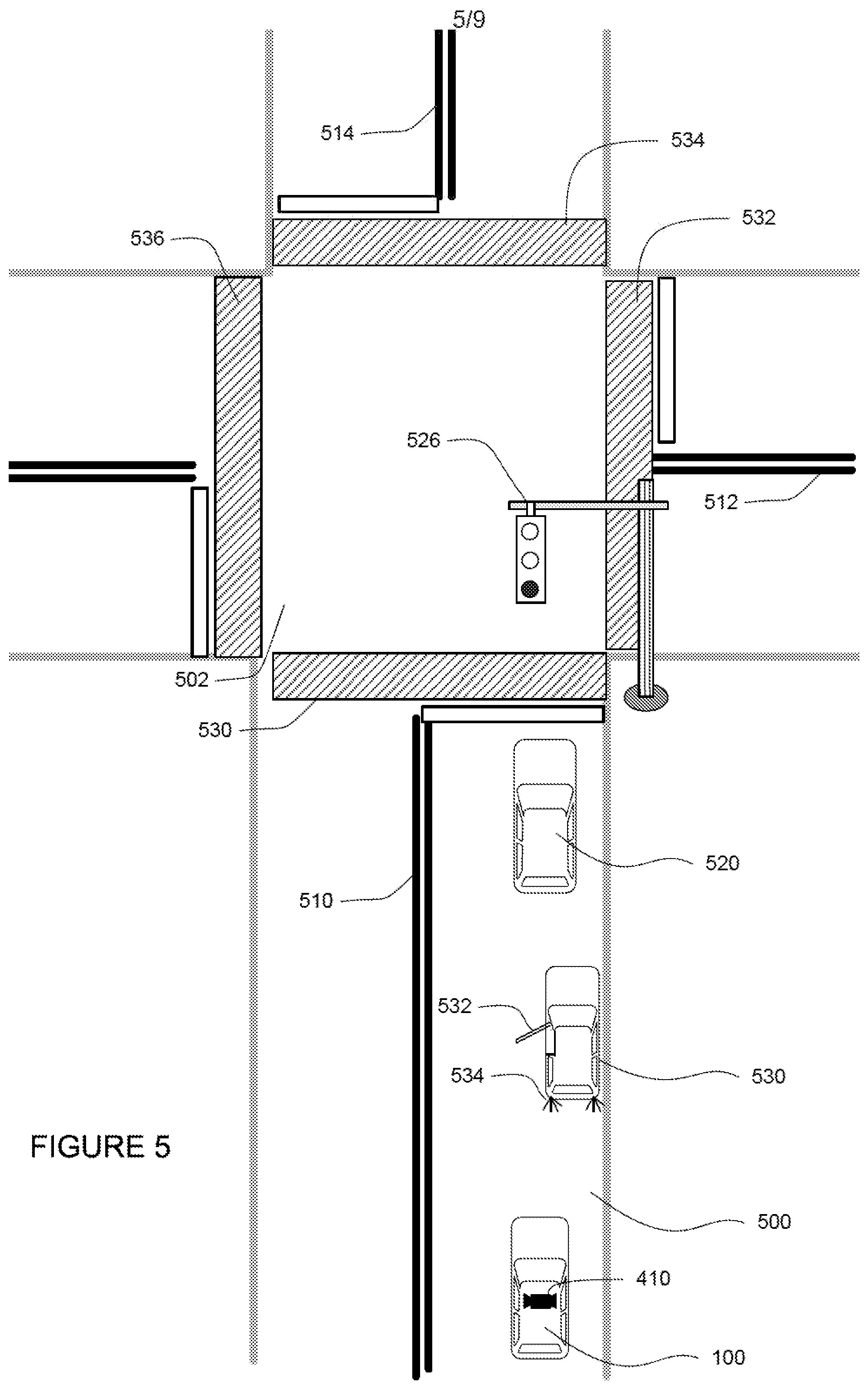 Patent US12332652 Figure 5 – Determining the stationary state of detected vehicles