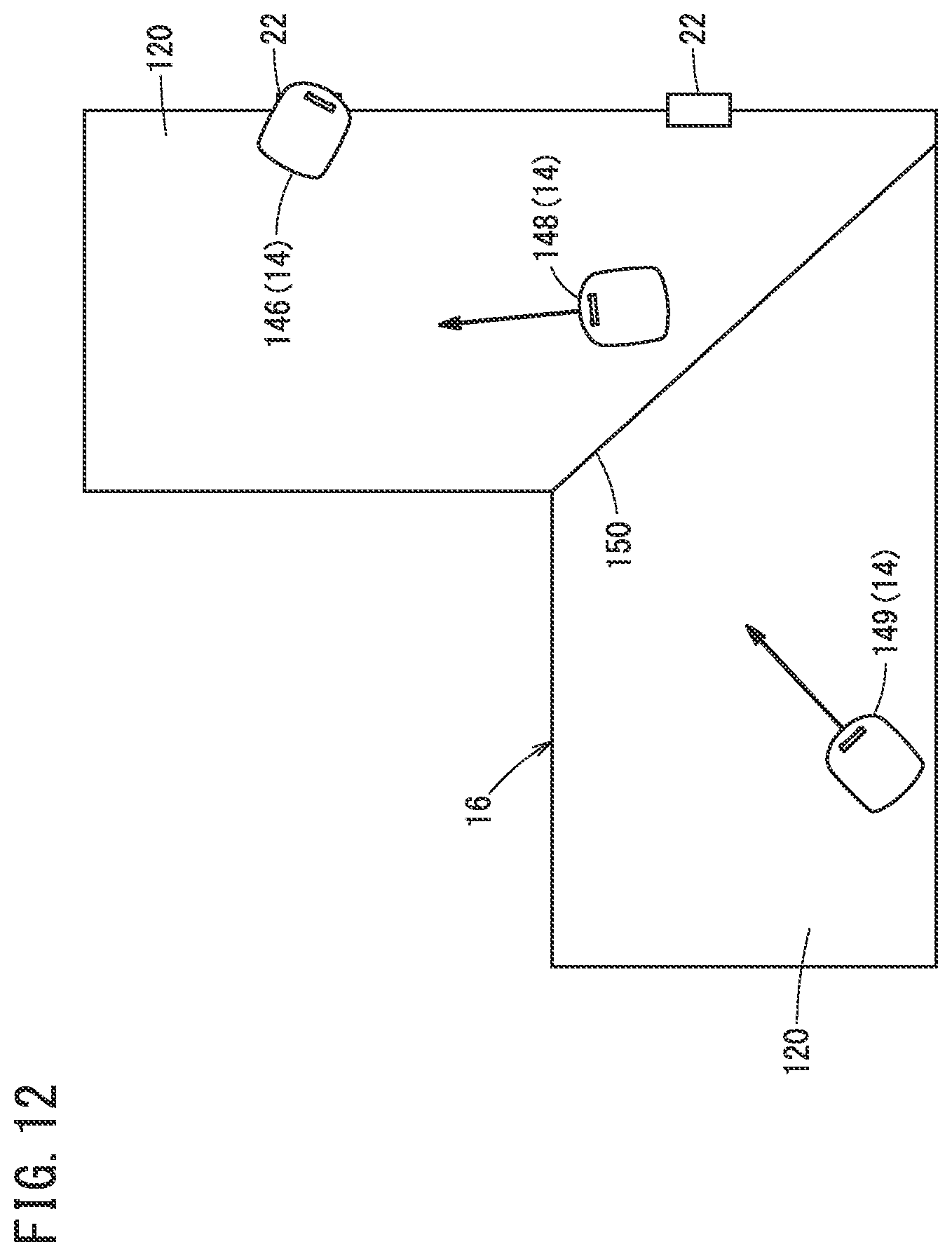 Patent US12332655 Figure 12 – Work management device and work management method