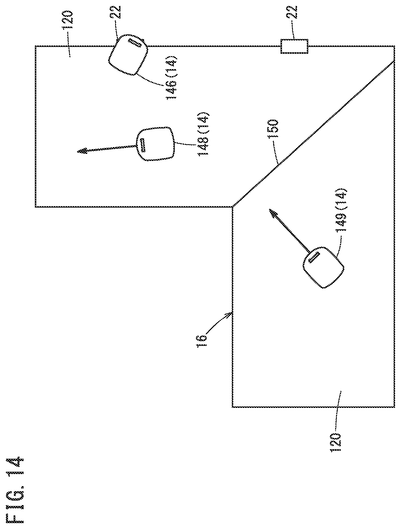 Patent US12332655 Figure 14 – Work management device and work management method