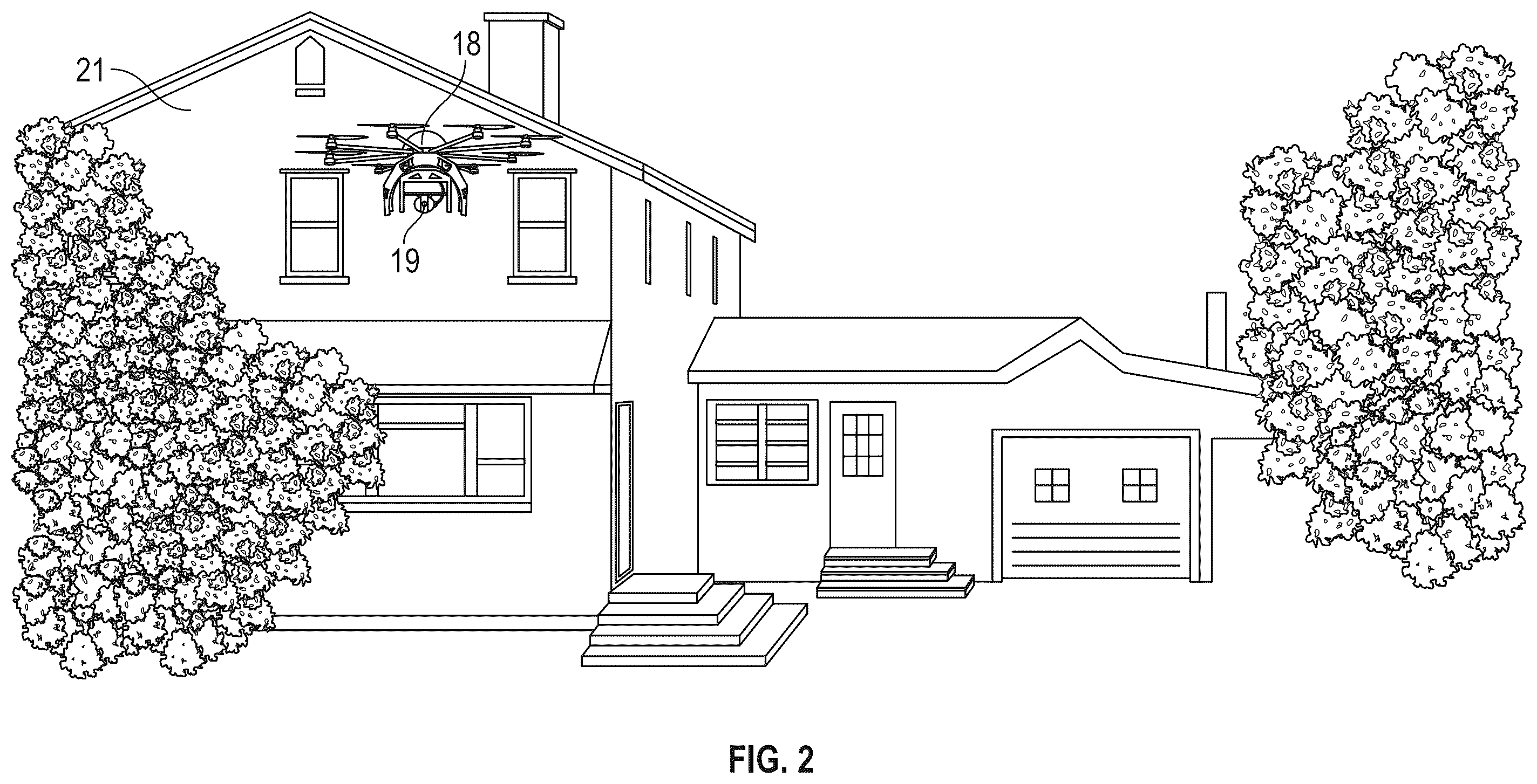 Patent US12332660 Figure 2 – Navigating unmanned aircraft using pitch