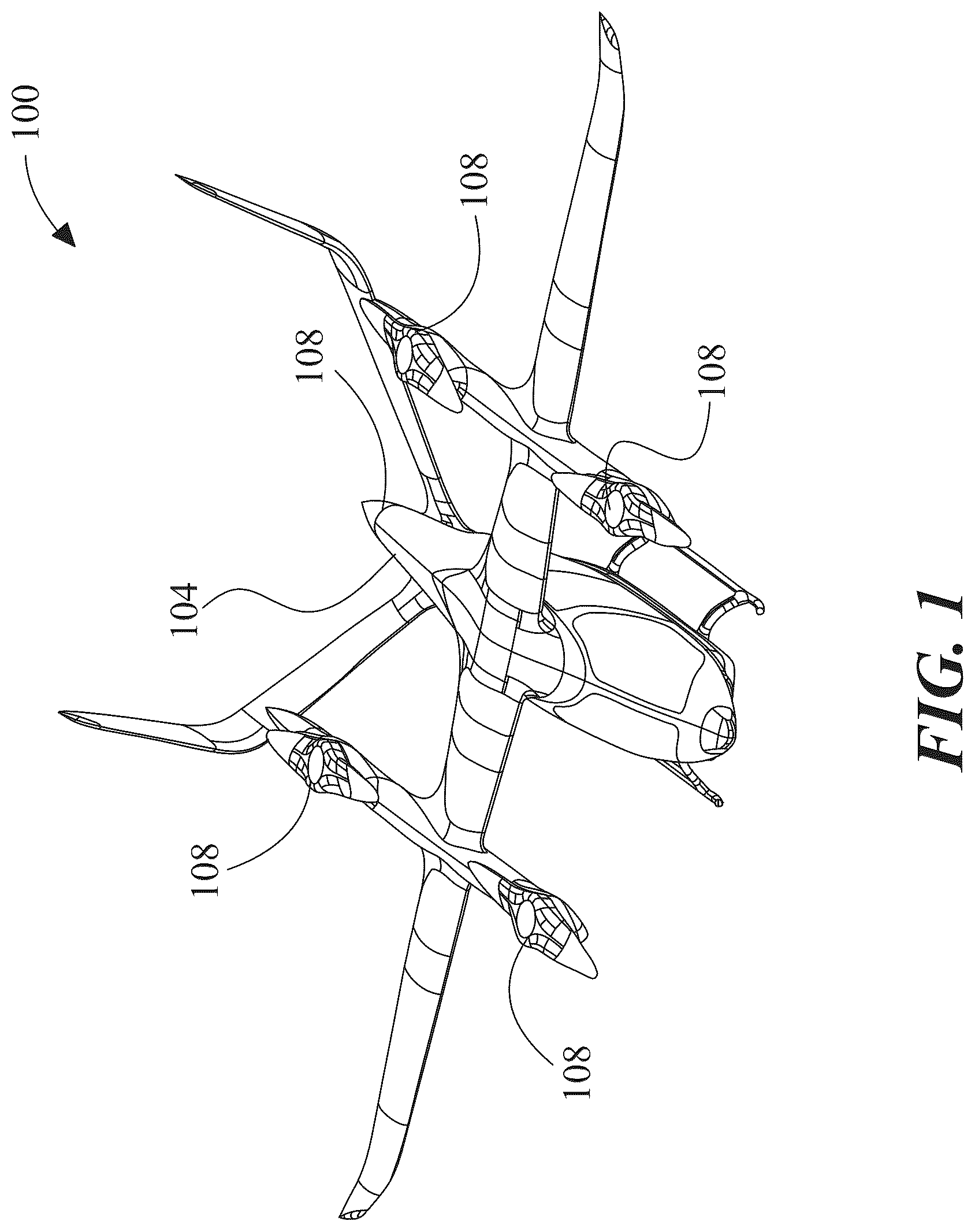 Patent US12332661 Figure 1 – Apparatus for guiding a transition between flight modes of an electric aircraft