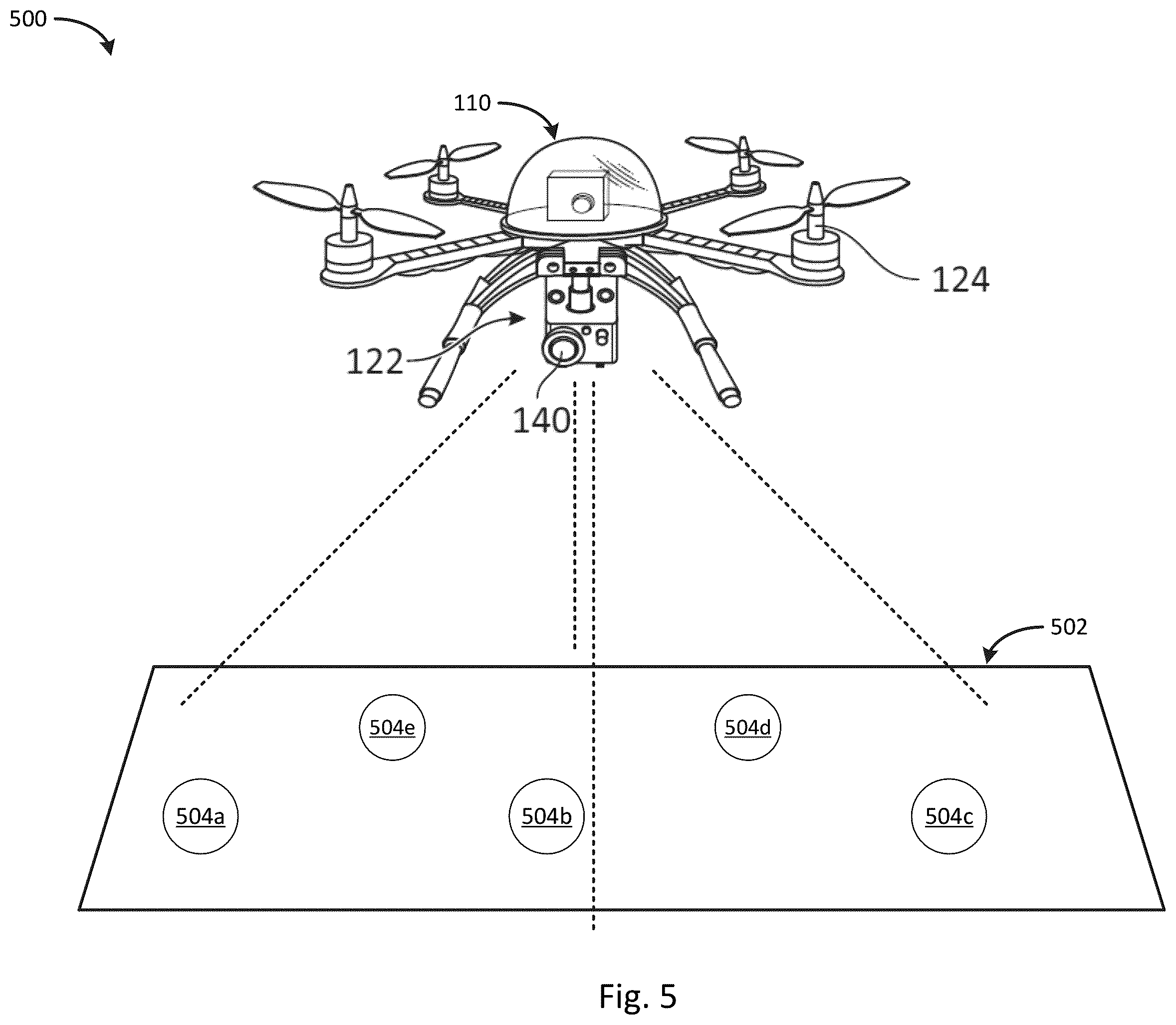 Patent US12332663 Figure 4 – Light emitting device positional tracking for mobile platforms