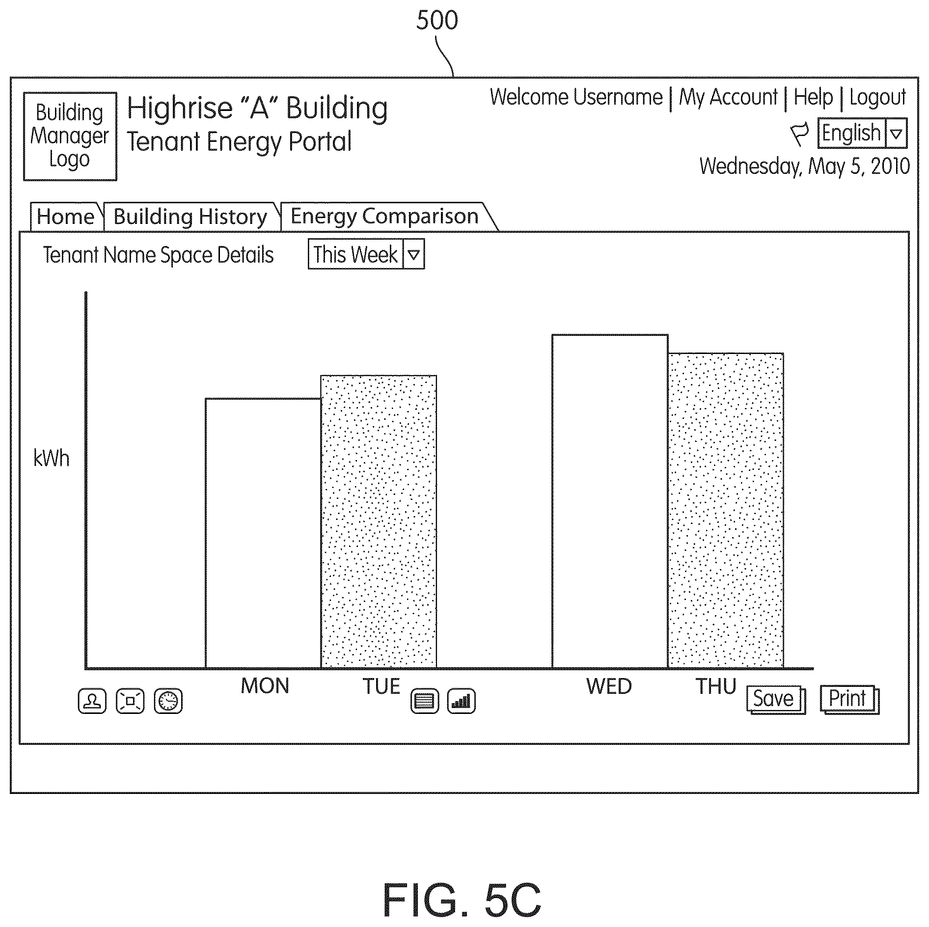 Patent US12332677 Figure 8 – Smart building manager
