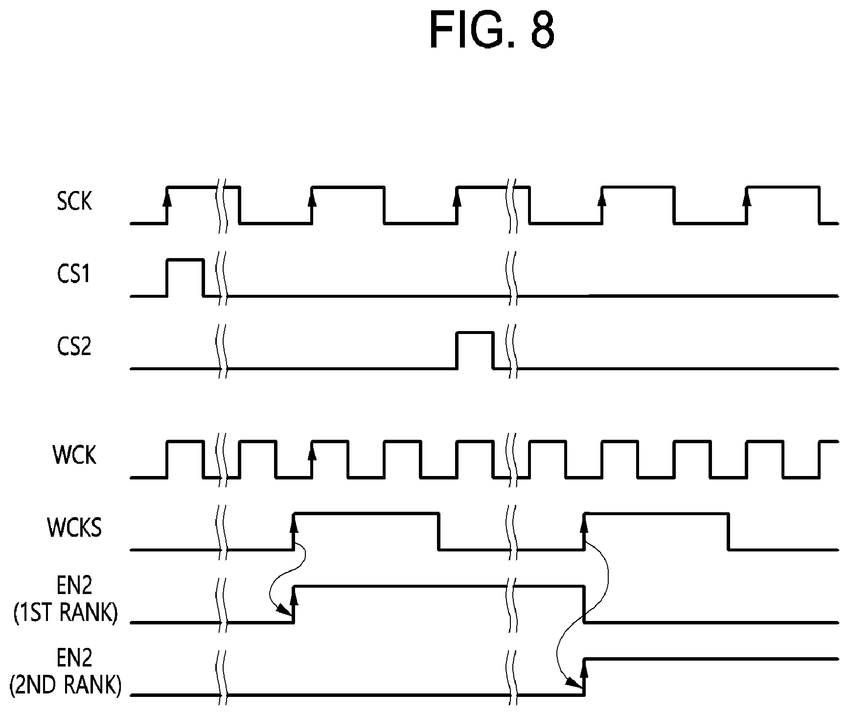 Patent US12332680 Figure 7 – Memory system related to clock synchronization