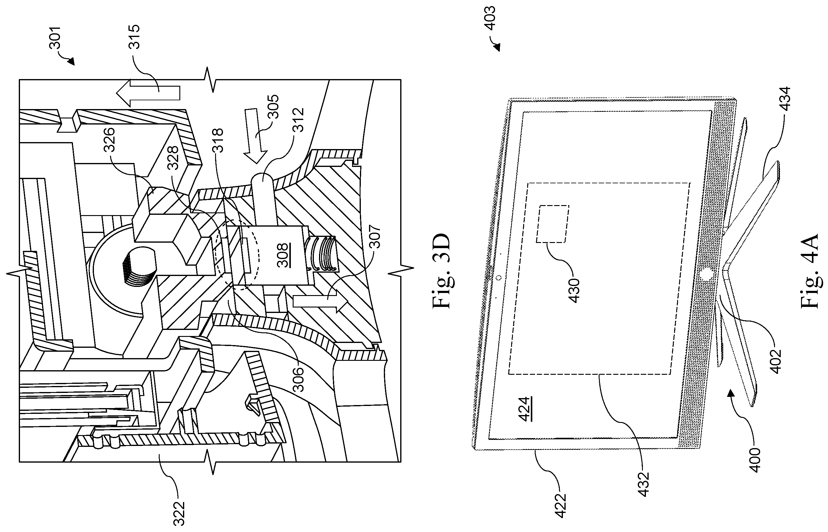 Patent US12332685 Figure 5 – Device stands