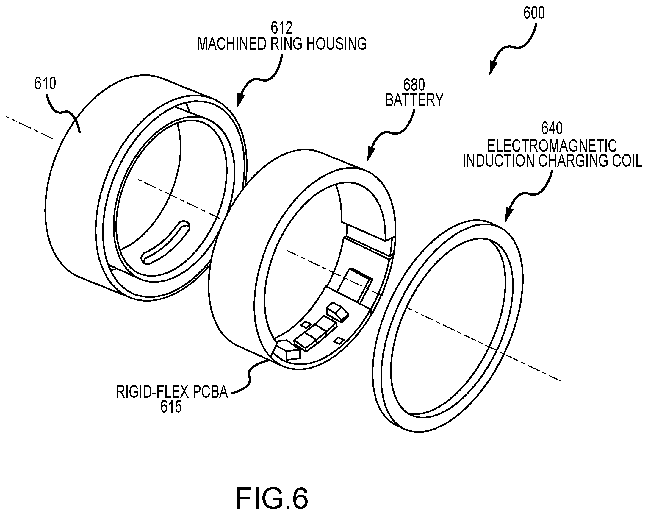 Patent US12332688 Figure 10 – Wearable computing device