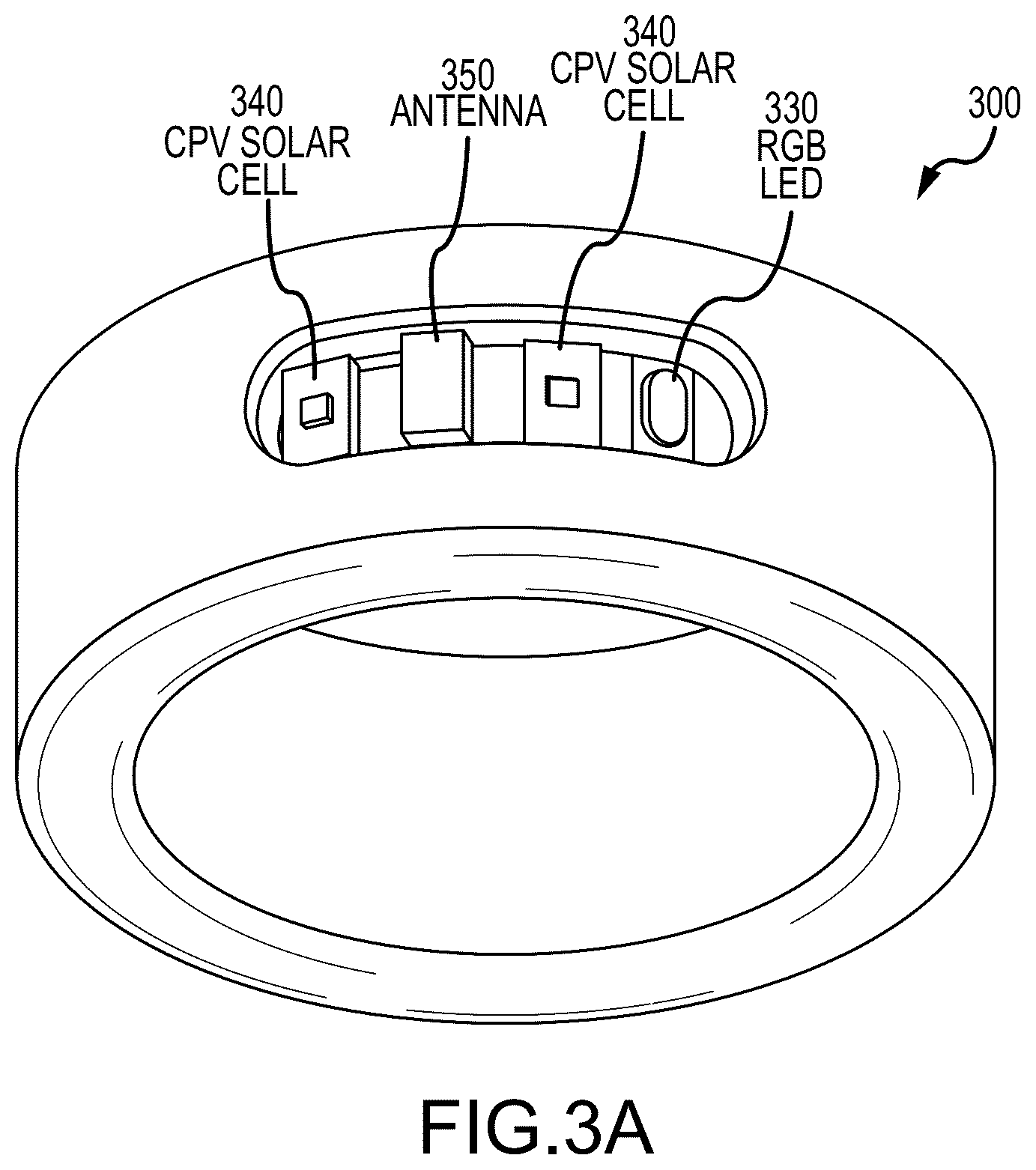 Patent US12332689 Figure 5 – Wearable computing device