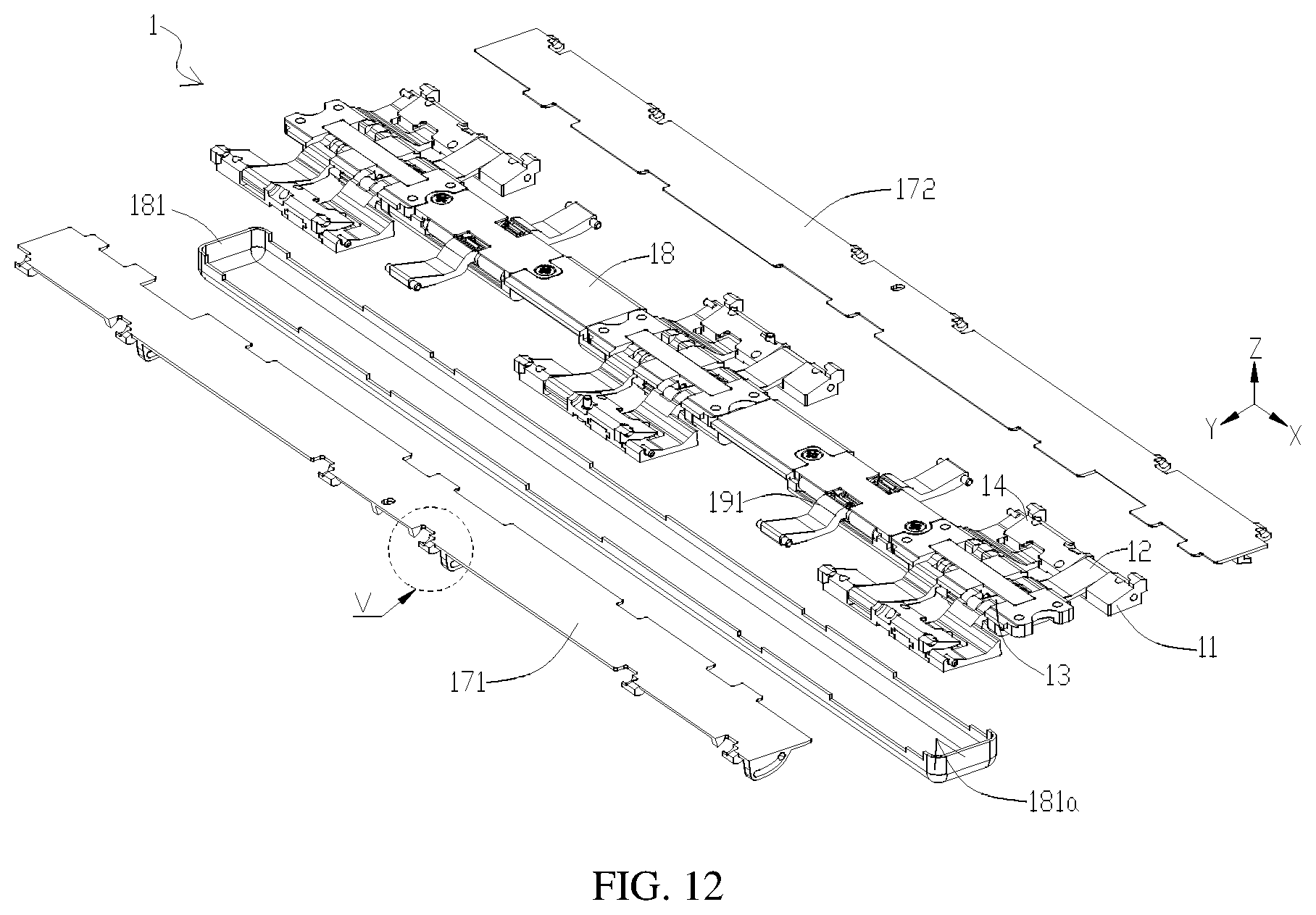 Patent US12332695 Figure 9 – Foldable apparatus and electronic device